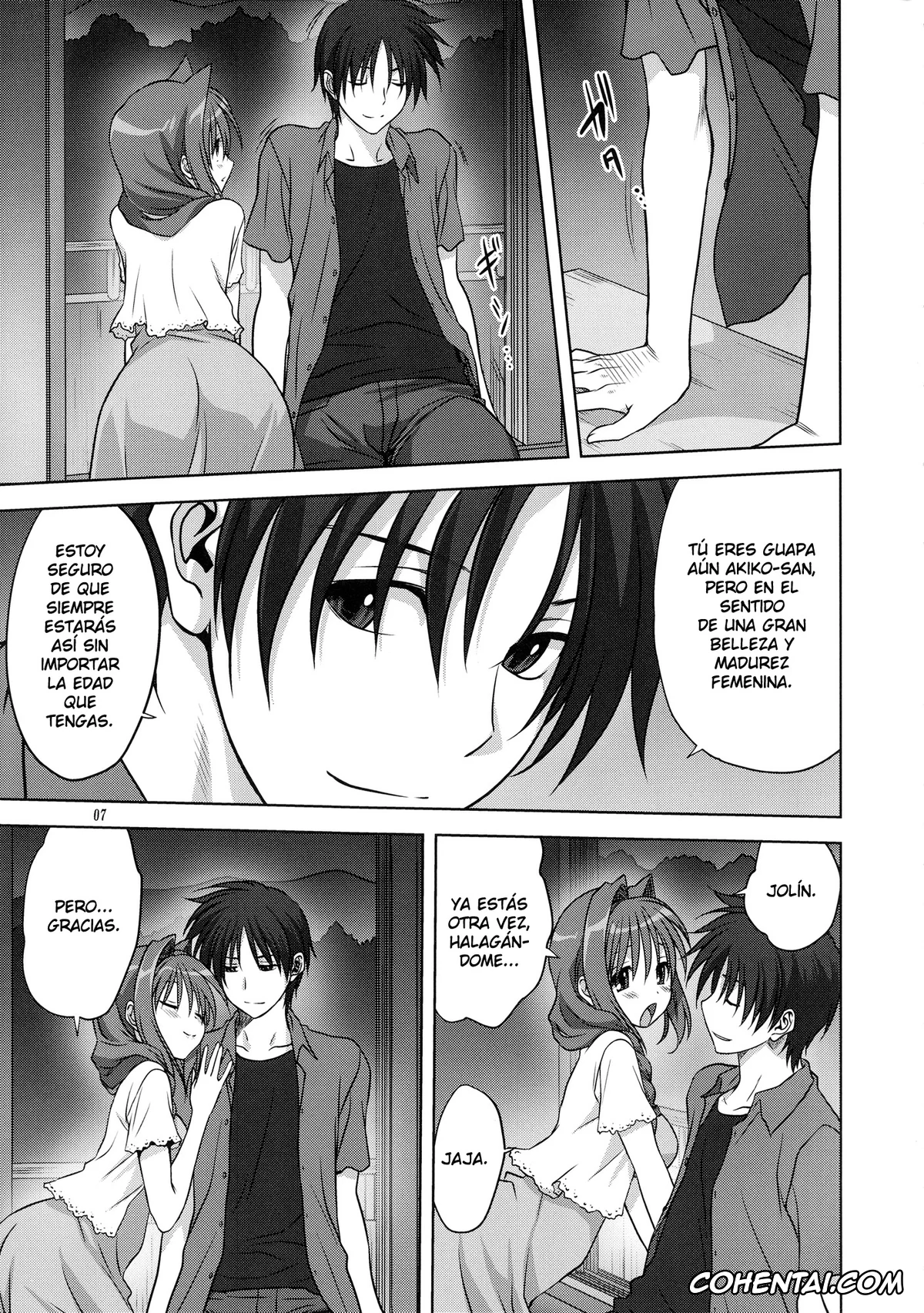 Kanon hentai, Akiko Minase hentai, Yuuichi Aizawa hentai, Akiko-san to Issho 12 (Kanon), pagina 6
