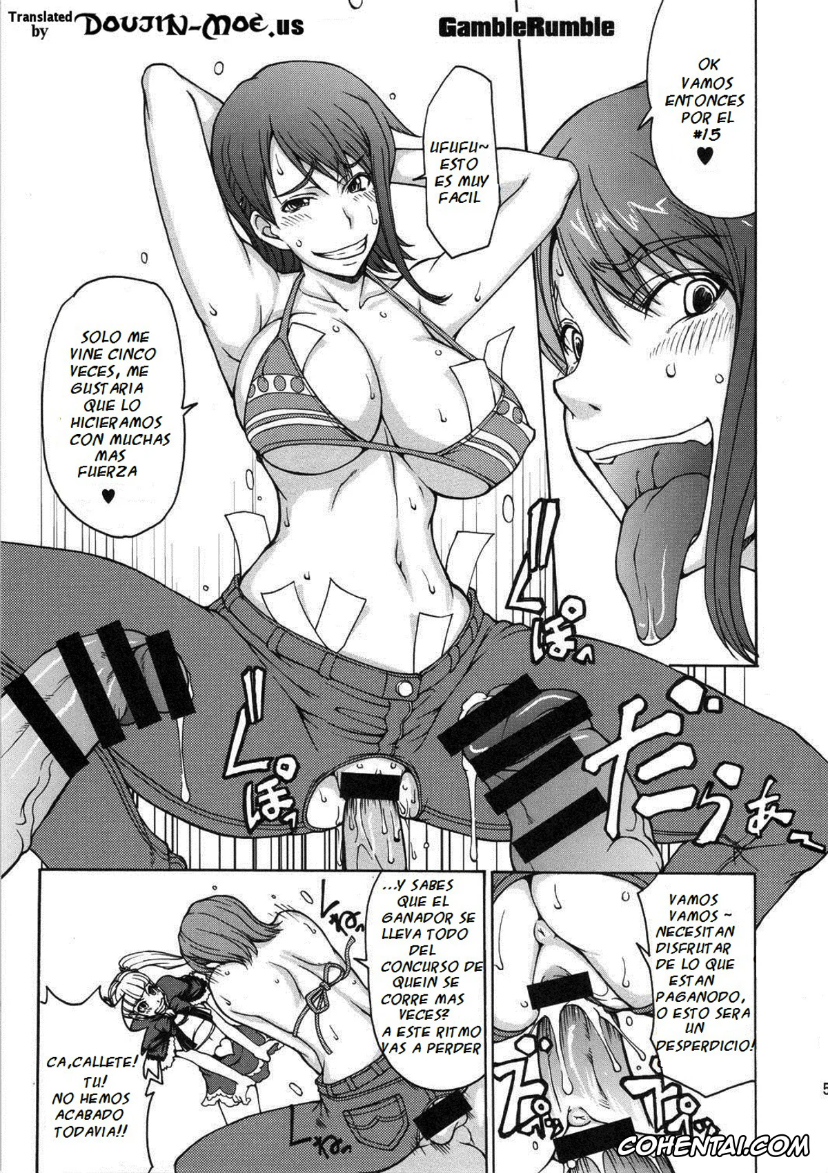 One Piece hentai, Boa Hancock hentai, Nami hentai, Nico Robin hentai, Perona hentai, NABURIDA (One Piece), pagina 3