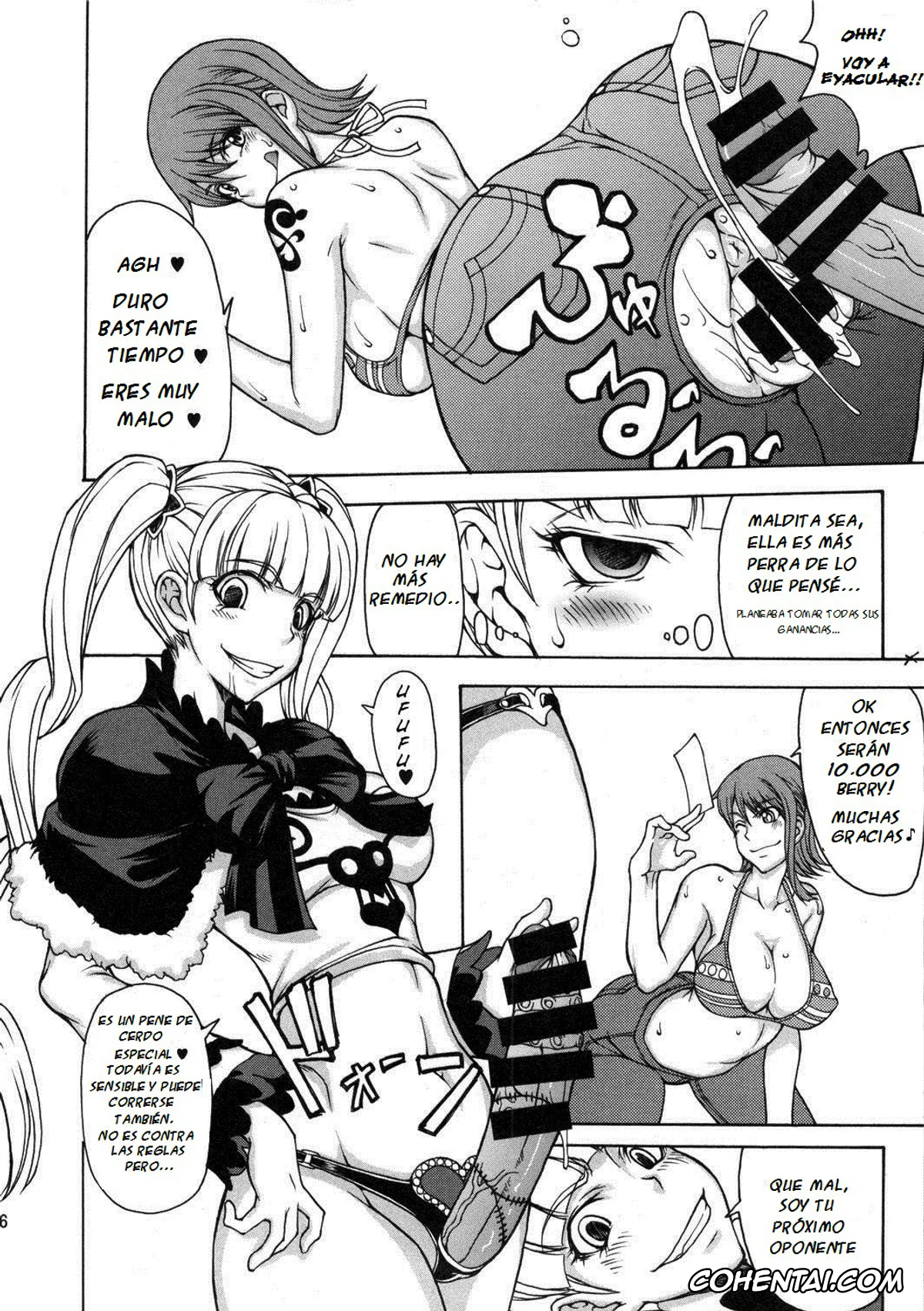 One Piece xxx, Boa Hancock xxx, Nami xxx, Nico Robin xxx, Perona xxx, NABURIDA (One Piece), pagina 4