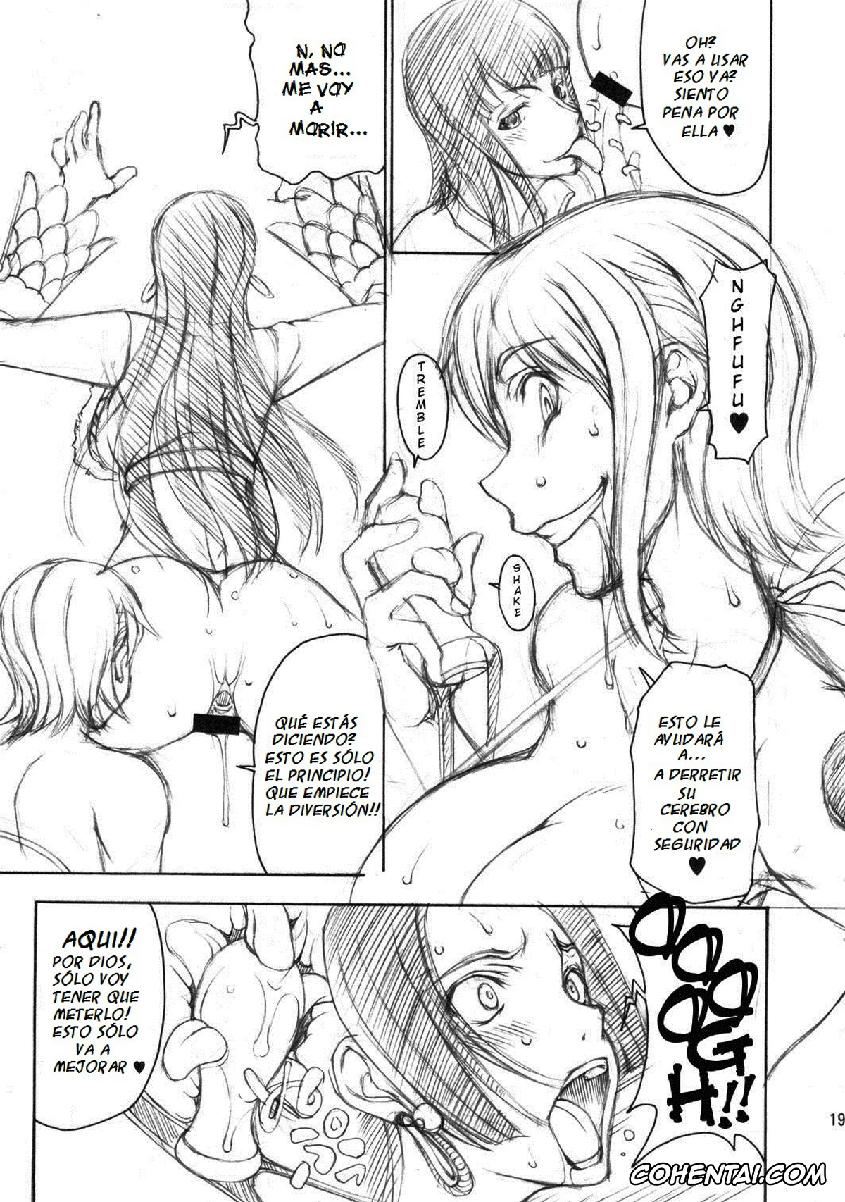 One Piece porno, Boa Hancock porno, Nami porno, Nico Robin porno, Perona porno, NABURIDA (One Piece), pagina 17