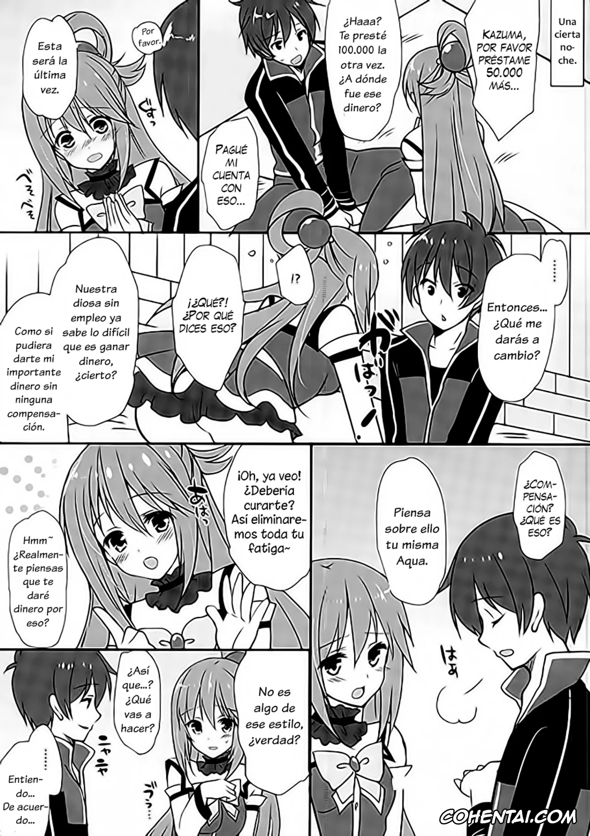 Kono Subarashii Sekai ni Syukufuku o! hentai, Aqua hentai, Kazuma Satou hentai, Zettai Sekinin Torinasai yo ne (Kono Subarashii Sekai ni Syukufuku o!), pagina 3