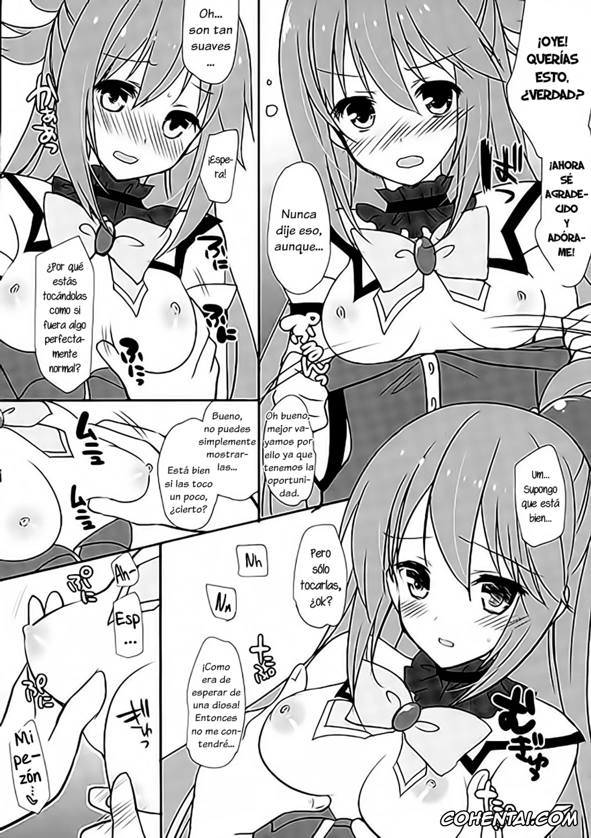 Kono Subarashii Sekai ni Syukufuku o! xxx, Aqua xxx, Kazuma Satou xxx, Zettai Sekinin Torinasai yo ne (Kono Subarashii Sekai ni Syukufuku o!), pagina 4