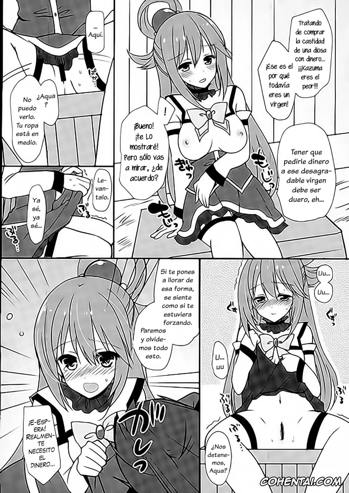Kono Subarashii Sekai ni Syukufuku o! hentai, Aqua hentai, Kazuma Satou hentai, Zettai Sekinin Torinasai yo ne (Kono Subarashii Sekai ni Syukufuku o!), pagina 6