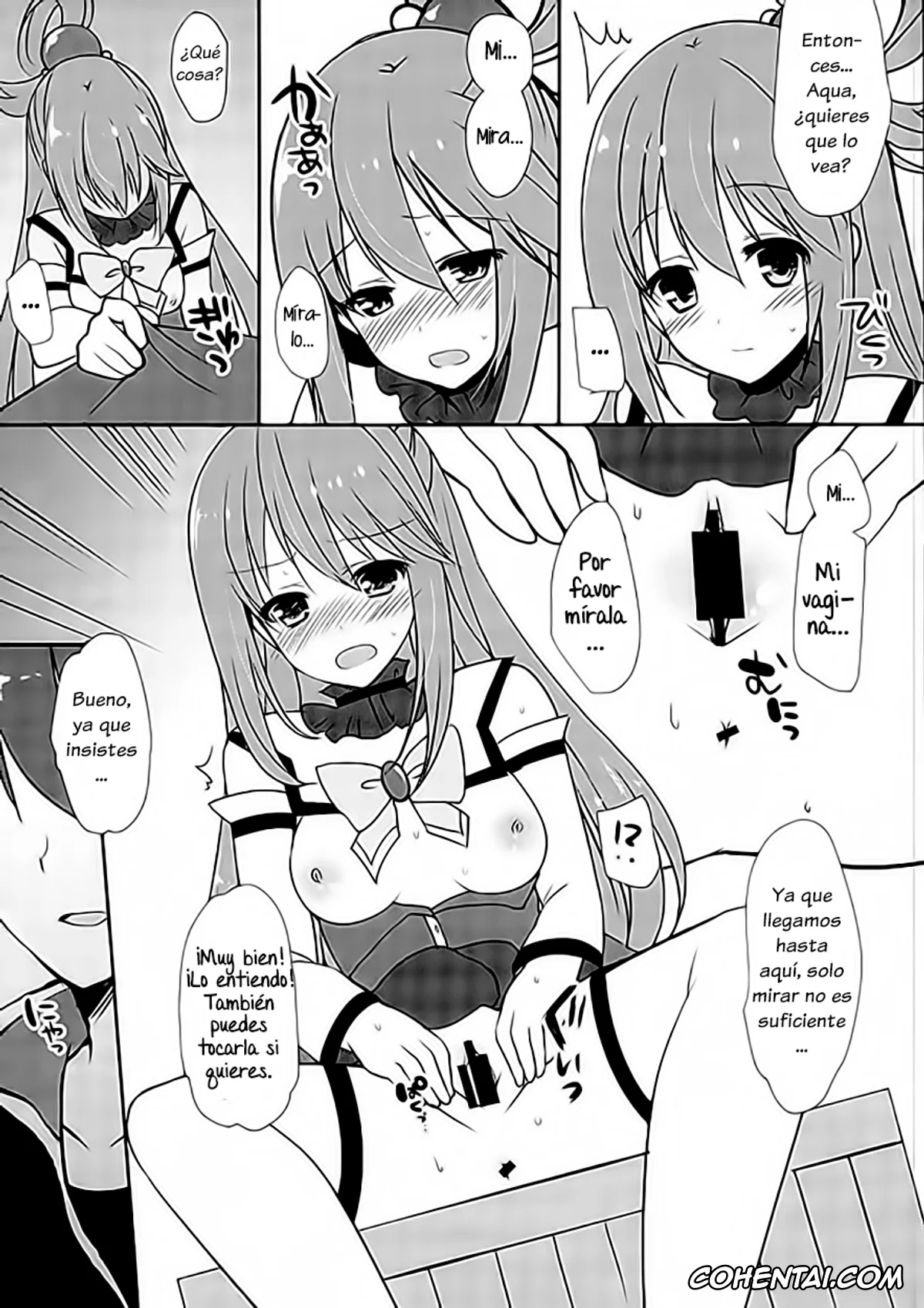 Kono Subarashii Sekai ni Syukufuku o! xxx, Aqua xxx, Kazuma Satou xxx, Zettai Sekinin Torinasai yo ne (Kono Subarashii Sekai ni Syukufuku o!), pagina 7