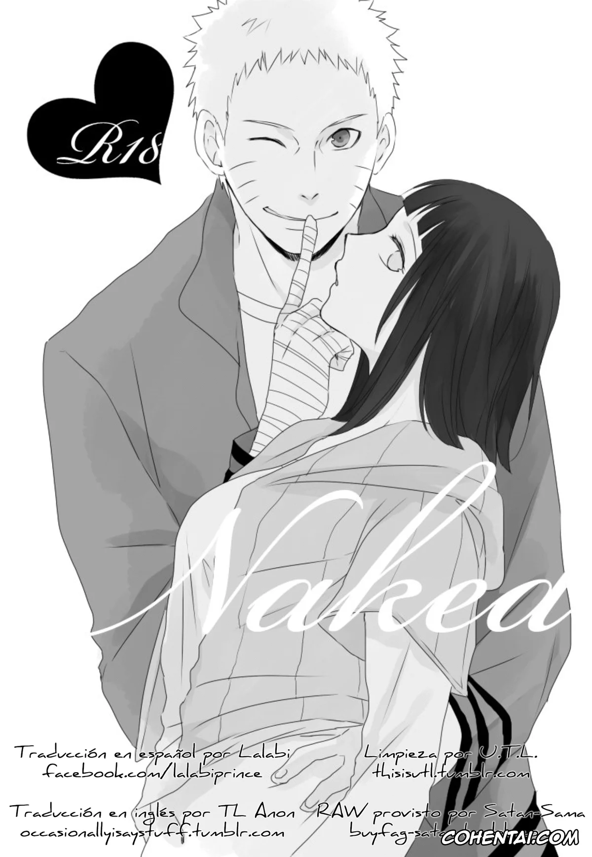NARUTO xxx, Hinata Hyuga xxx, Naruto Uzumaki xxx, Naked (Naruto), pagina 1