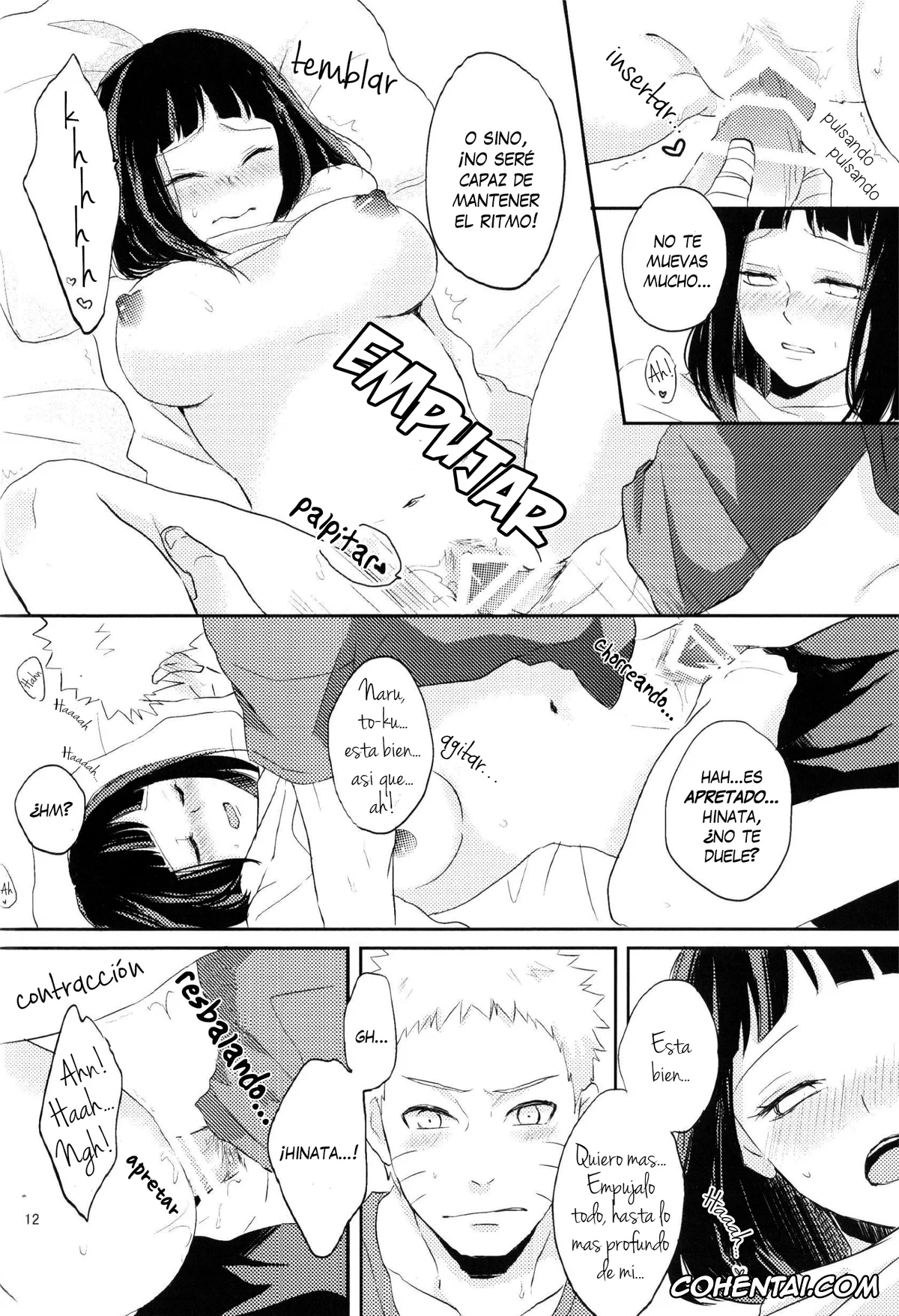 NARUTO xxx, Hinata Hyuga xxx, Naruto Uzumaki xxx, Naked (Naruto), pagina 13