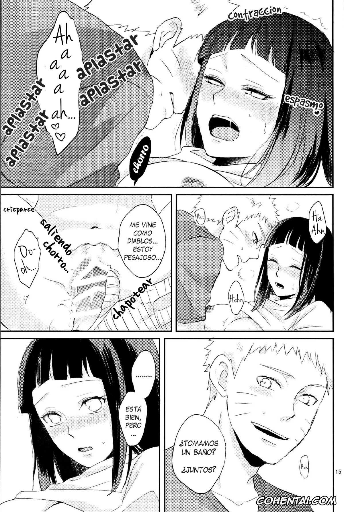 NARUTO xxx, Hinata Hyuga xxx, Naruto Uzumaki xxx, Naked (Naruto), pagina 16