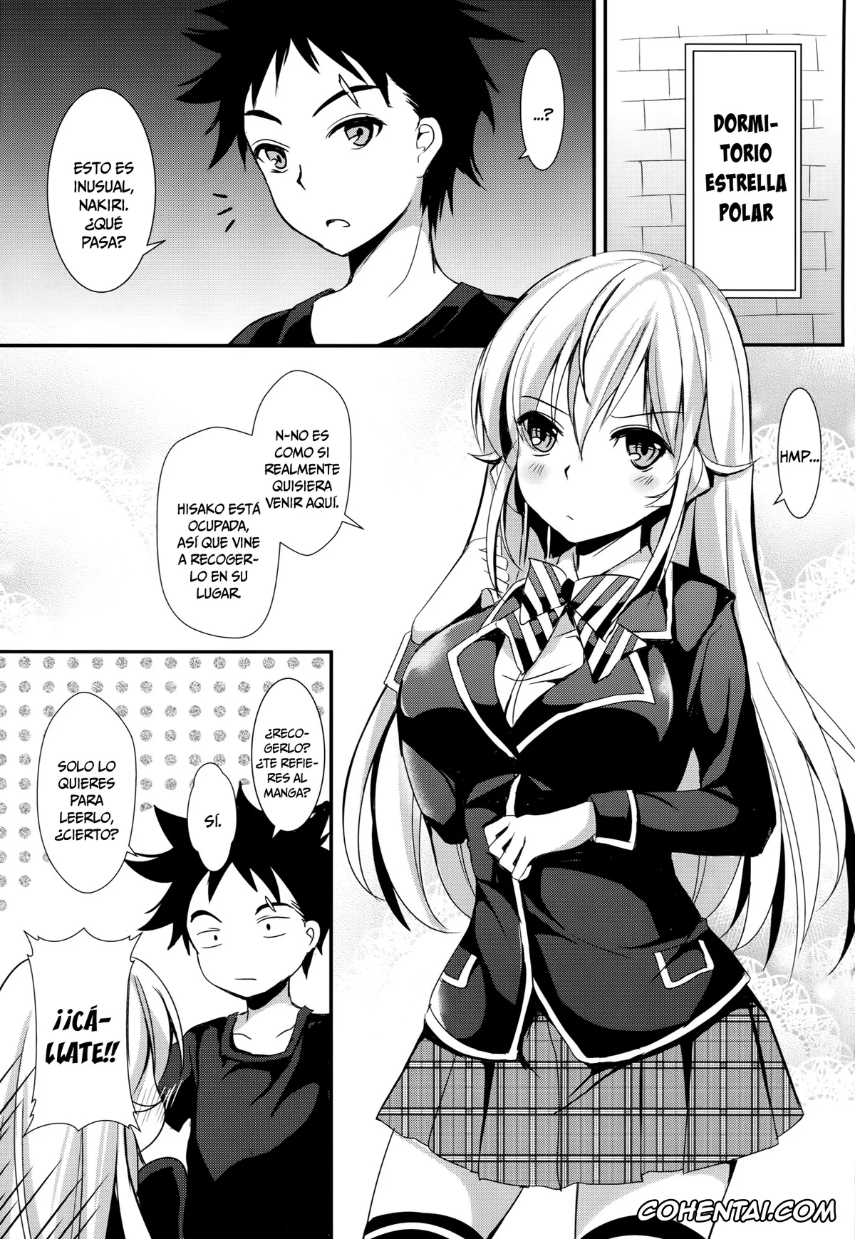 Shokugeki no Soma porno, Erina Nakiri porno, Souma Yukihira porno, Erina to Shoujo Manga (Shokugeki no Soma), pagina 2