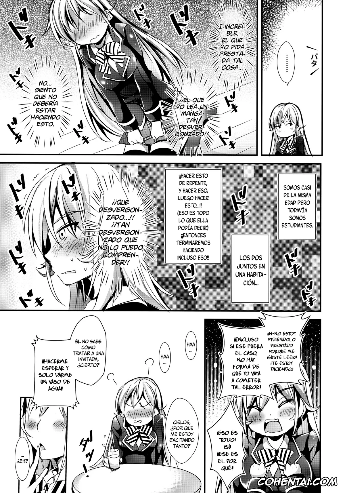 Shokugeki no Soma xxx, Erina Nakiri xxx, Souma Yukihira xxx, Erina to Shoujo Manga (Shokugeki no Soma), pagina 4