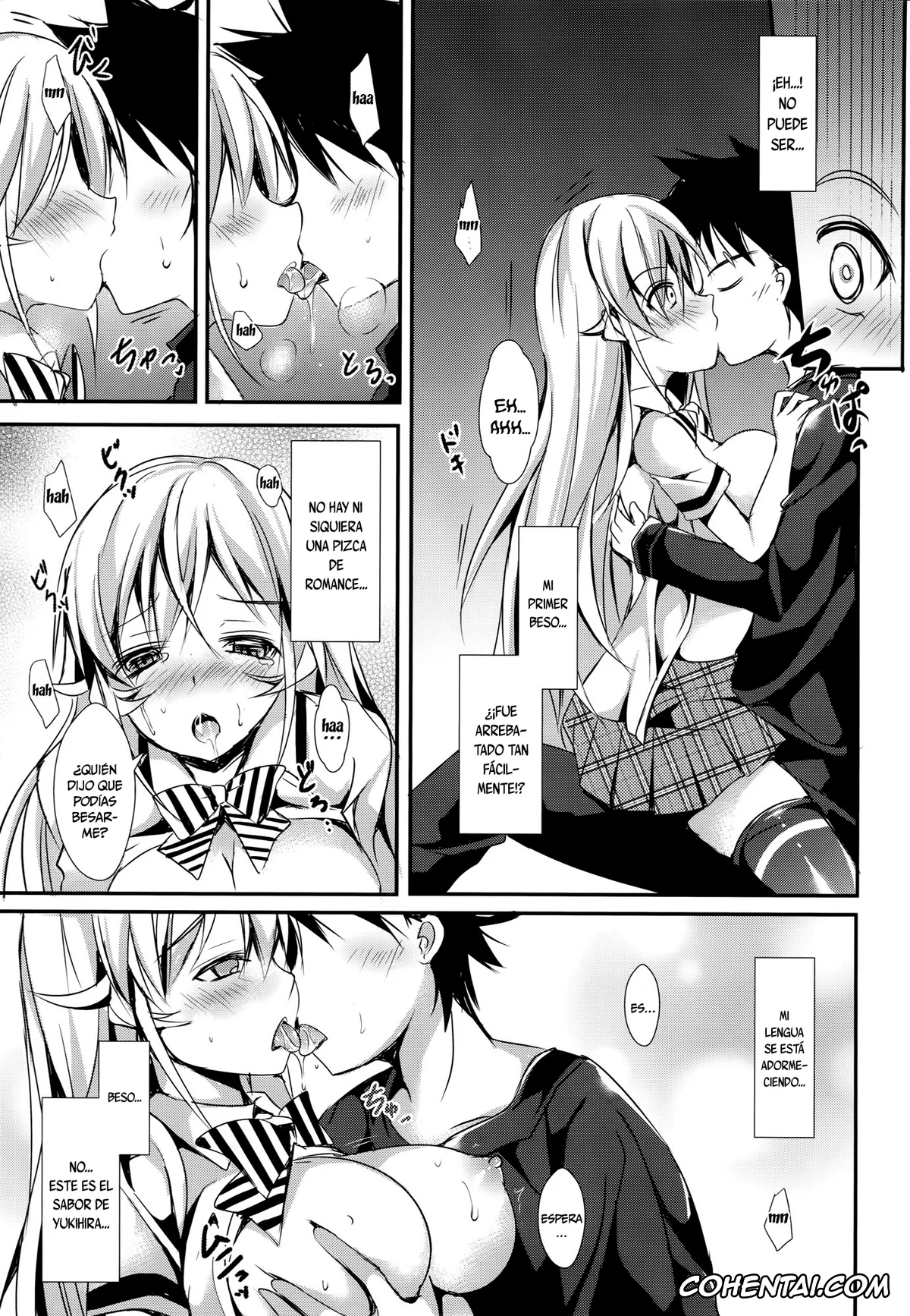 Shokugeki no Soma xxx, Erina Nakiri xxx, Souma Yukihira xxx, Erina to Shoujo Manga (Shokugeki no Soma), pagina 10