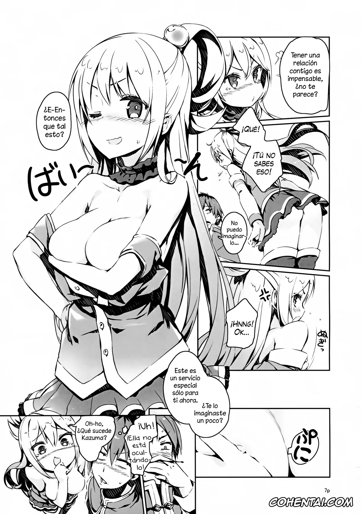 Kono Subarashii Sekai ni Syukufuku o! porno, Aqua porno, Kazuma Satou porno, Kono Nikutarashii Megami no Icha Love o! (Kono Subarashii Sekai ni Syukufuku o!), pagina 5
