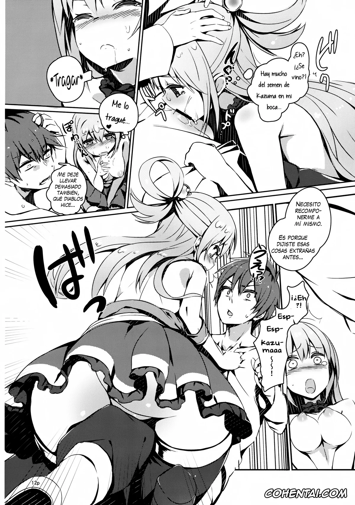 Kono Subarashii Sekai ni Syukufuku o! xxx, Aqua xxx, Kazuma Satou xxx, Kono Nikutarashii Megami no Icha Love o! (Kono Subarashii Sekai ni Syukufuku o!), pagina 10