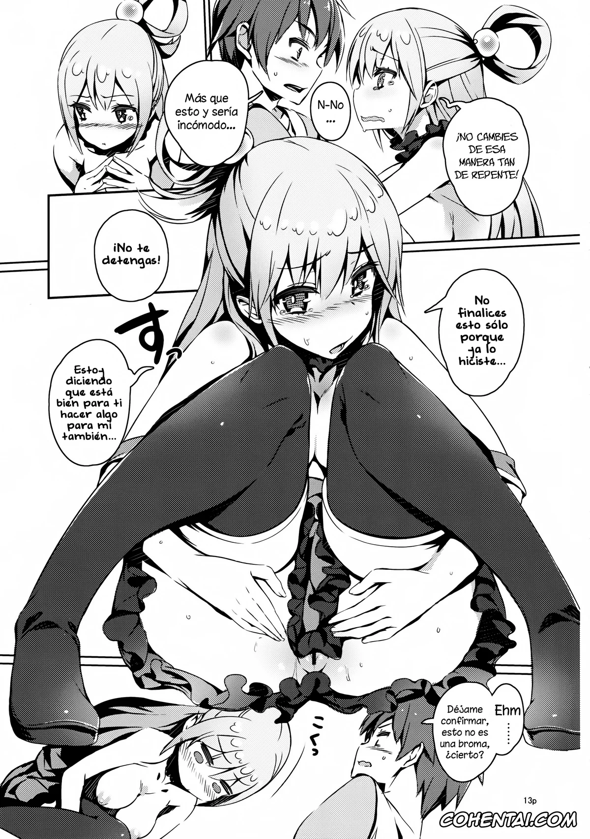 Kono Subarashii Sekai ni Syukufuku o! porno, Aqua porno, Kazuma Satou porno, Kono Nikutarashii Megami no Icha Love o! (Kono Subarashii Sekai ni Syukufuku o!), pagina 11