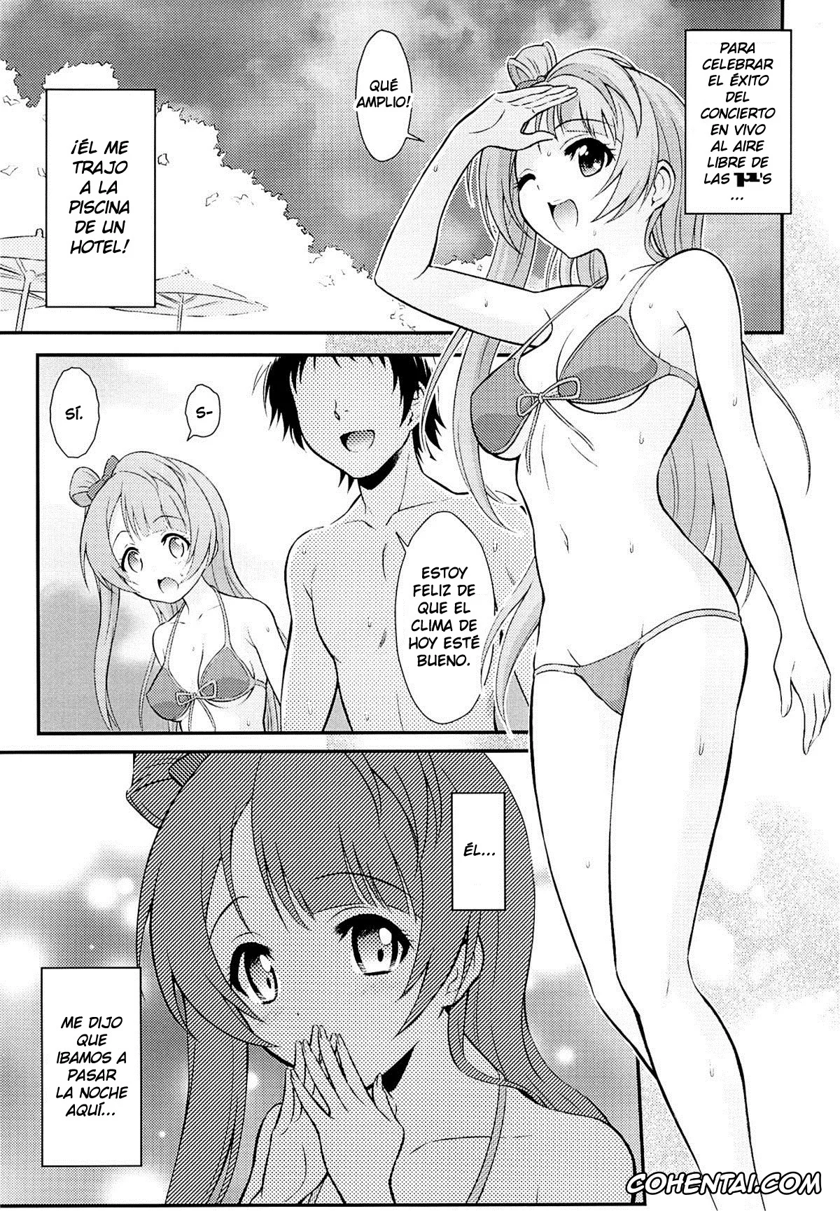 Love Live! porno, Kotori Minami porno, Boku wa Kotori-Chan no Naka de 2 (Love Live!), pagina 2