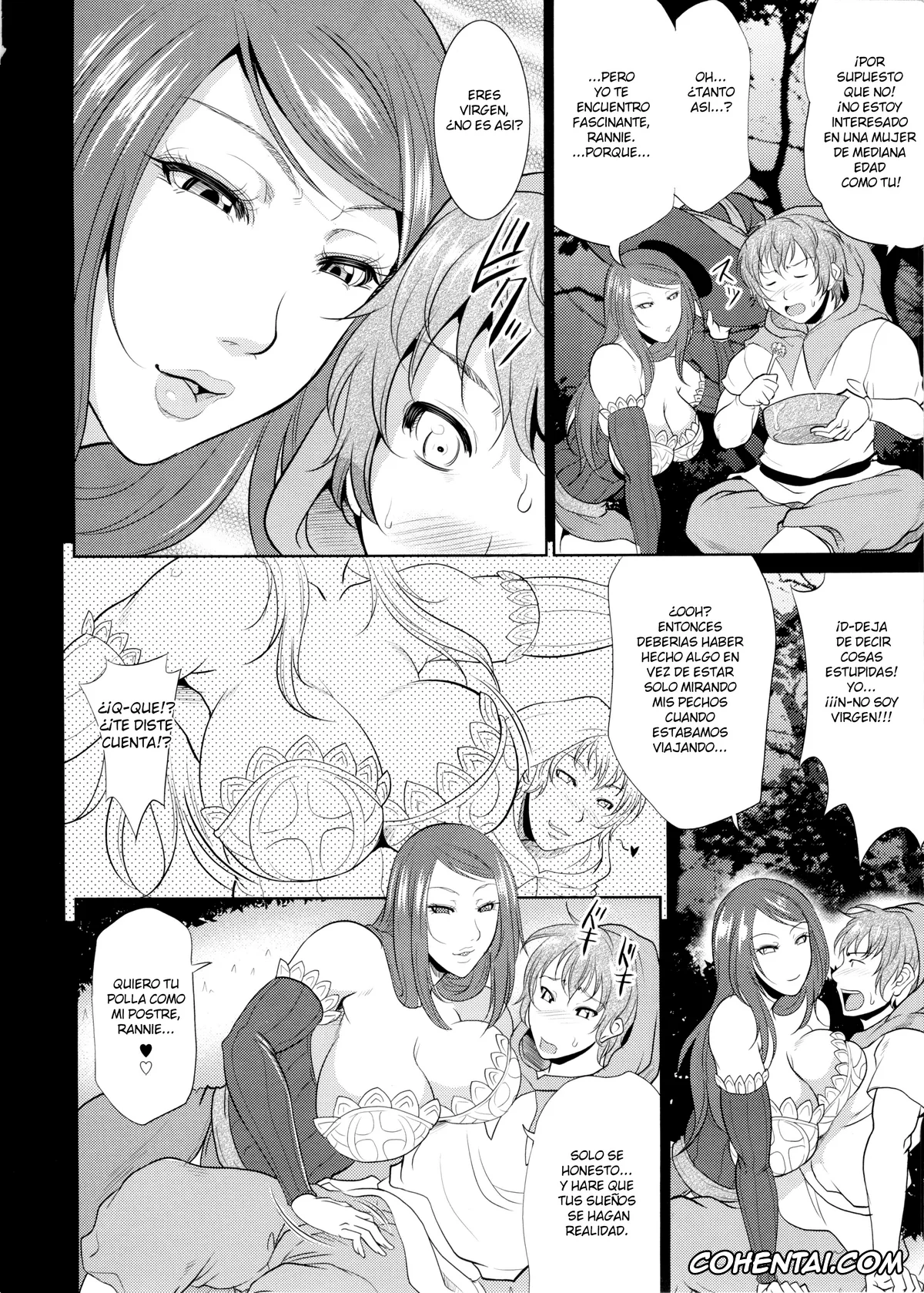 Dragons Crown xxx, Sorceress xxx, Sorceress ga Inran Sugite Kigaru ni Nojuku Dekinai… Hon | La Hechicera es tan Lasciva que Acampar no es Tarea Fácil (Dragon’s Crown), pagina 4