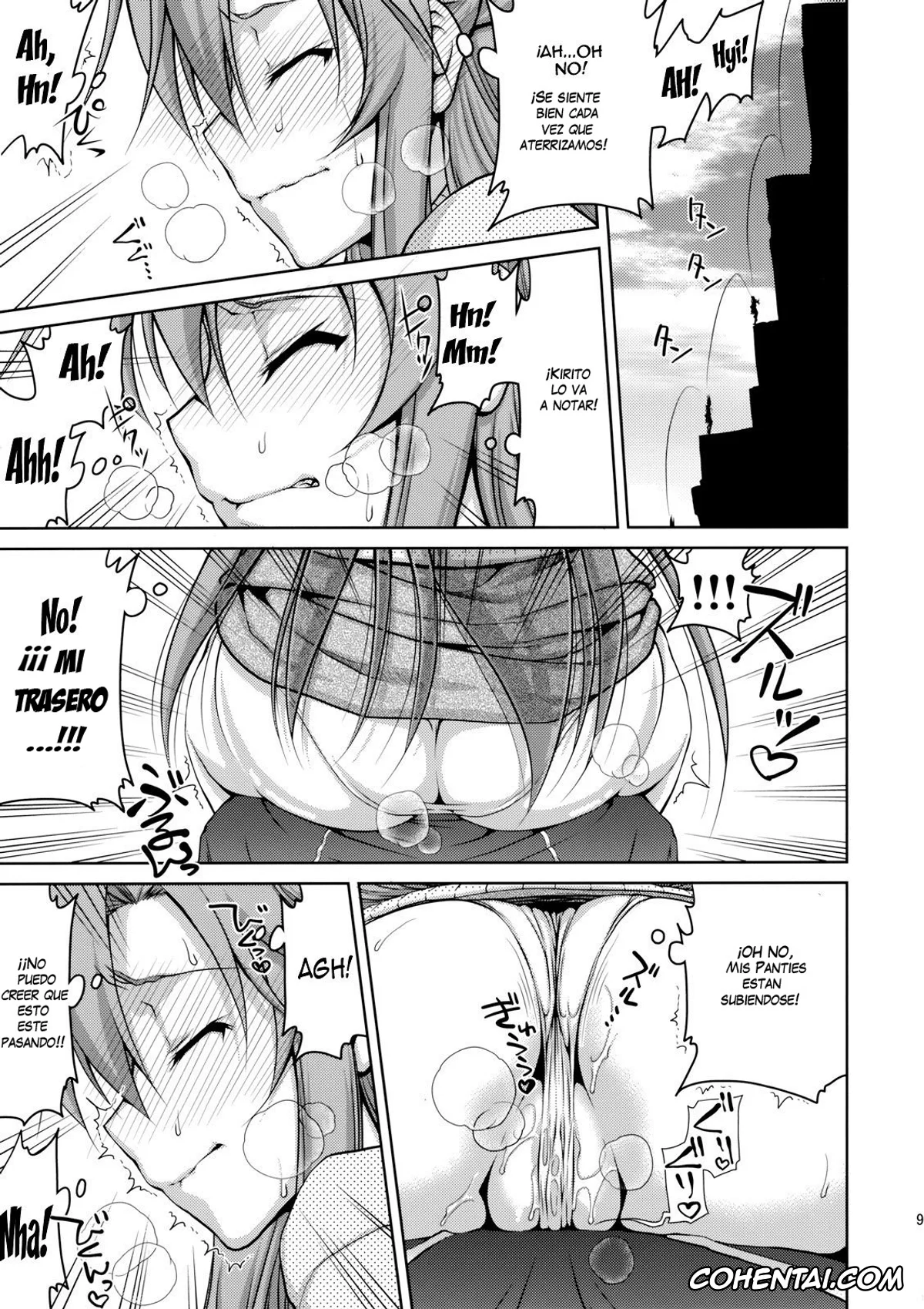 Sword Art Online xxx, Asuna Yuuki xxx, Kazuto Kirigaya | Kirito xxx, ASUNAsan NO EROHON (Sword Art Online), pagina 7