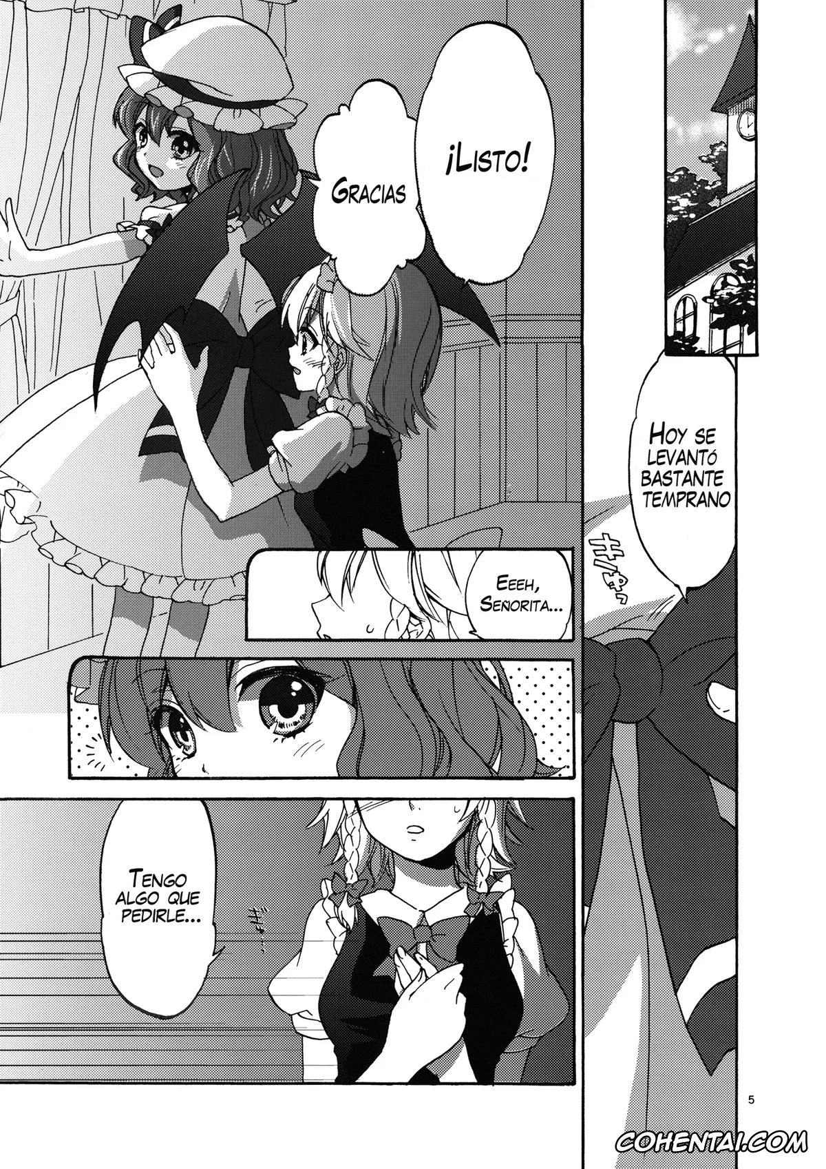 Touhou Project xxx, Hong Meiling xxx, Sakuya Izayoi xxx, Osoto de Asobimasho! (Touhou Project), pagina 4