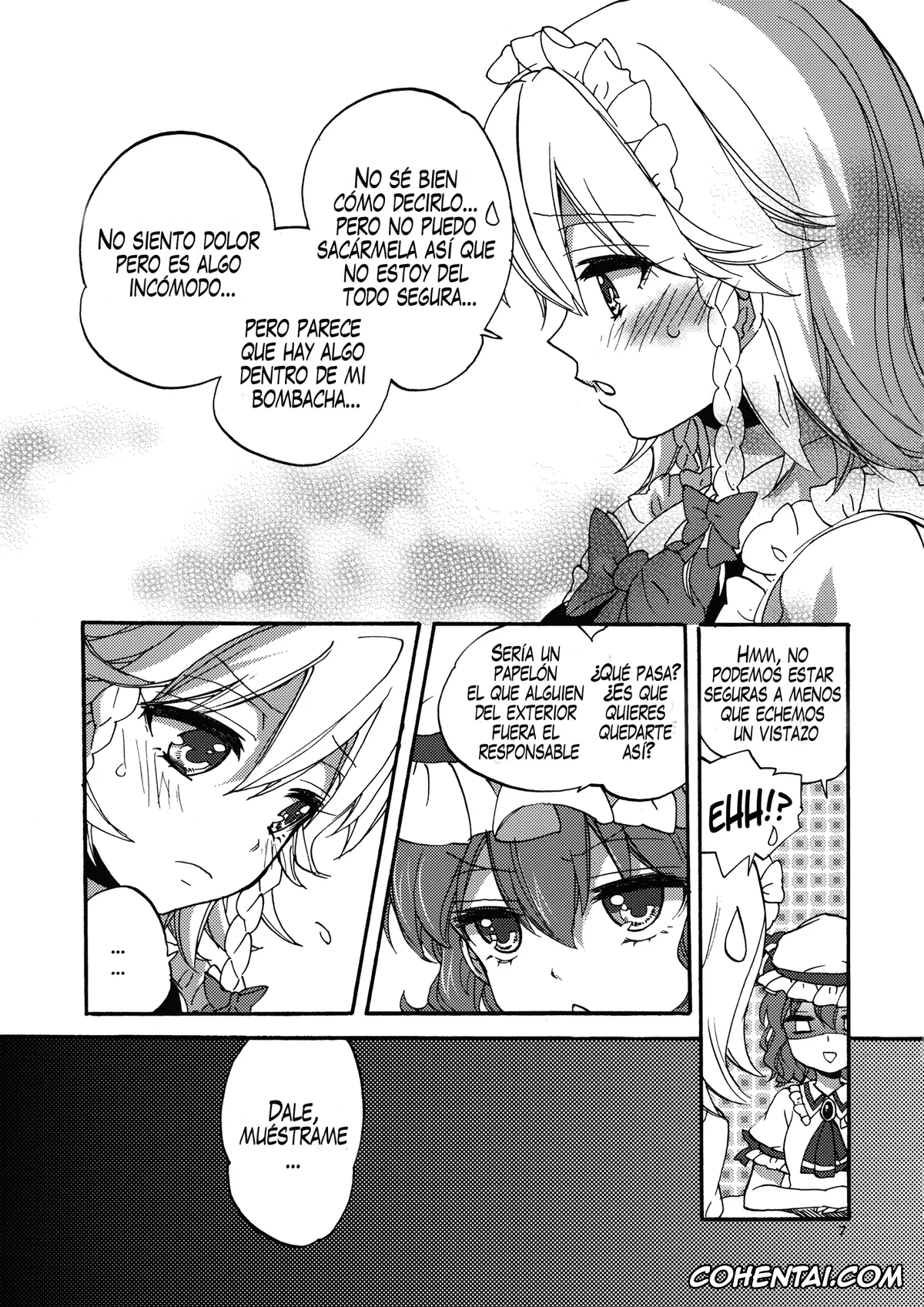 Touhou Project hentai, Hong Meiling hentai, Sakuya Izayoi hentai, Osoto de Asobimasho! (Touhou Project), pagina 6