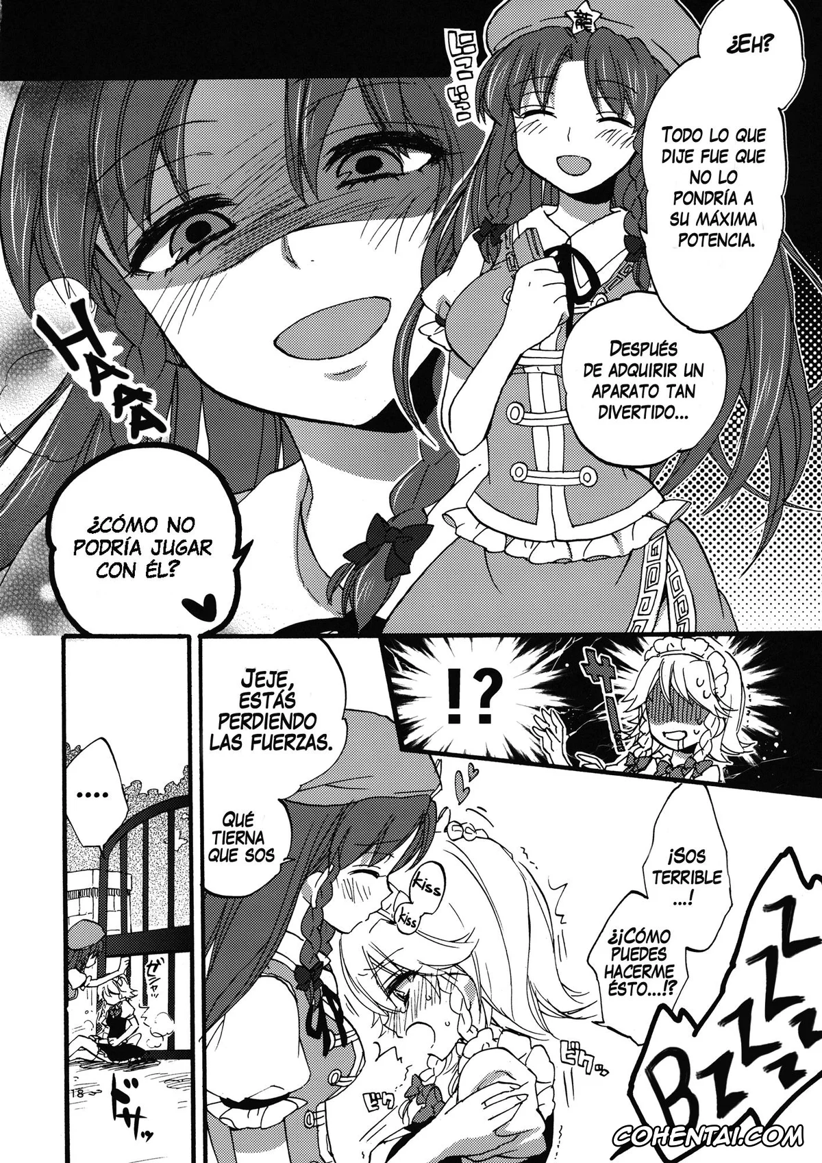 Touhou Project porno, Hong Meiling porno, Sakuya Izayoi porno, Osoto de Asobimasho! (Touhou Project), pagina 17