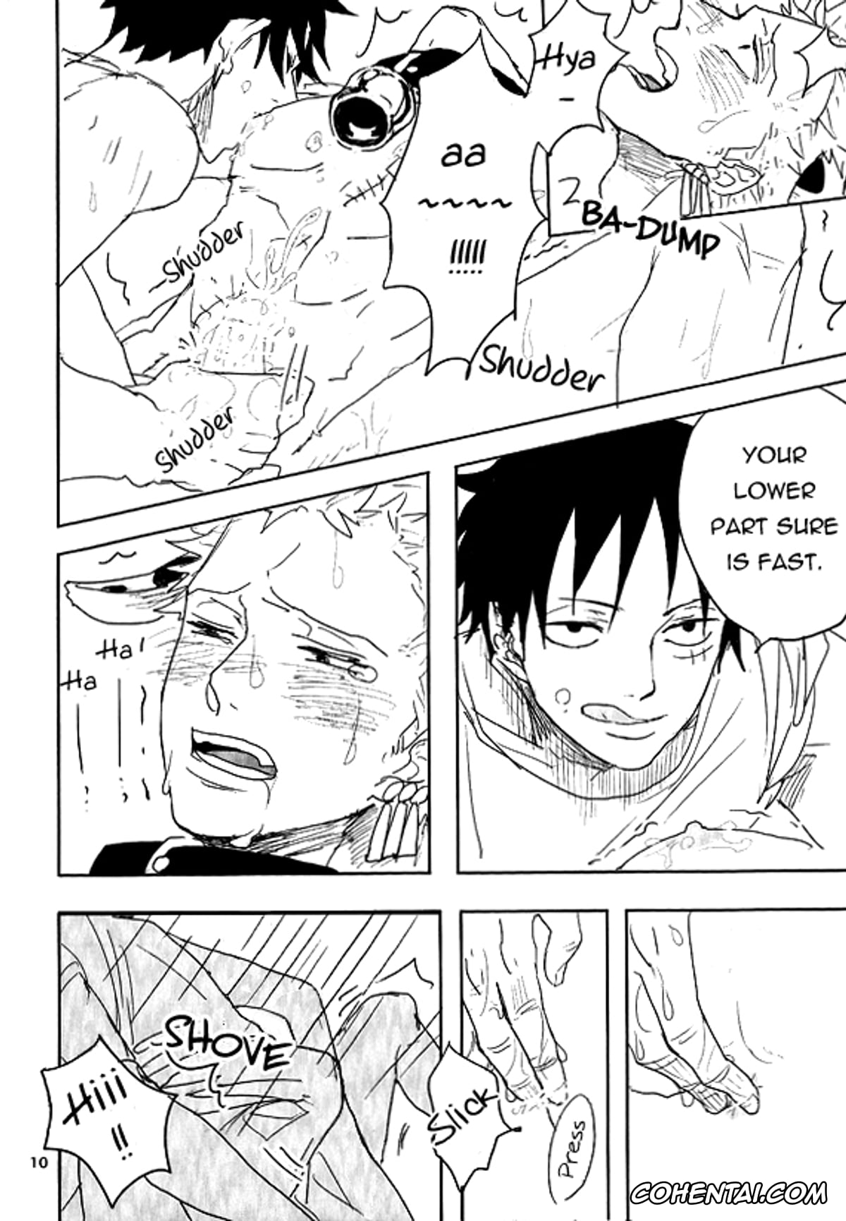 One Piece hentai, Monkey D. Luffy hentai, Roronoa Zoro hentai, Oishii Milk Ikaga desu ka? (One Piece), pagina 12
