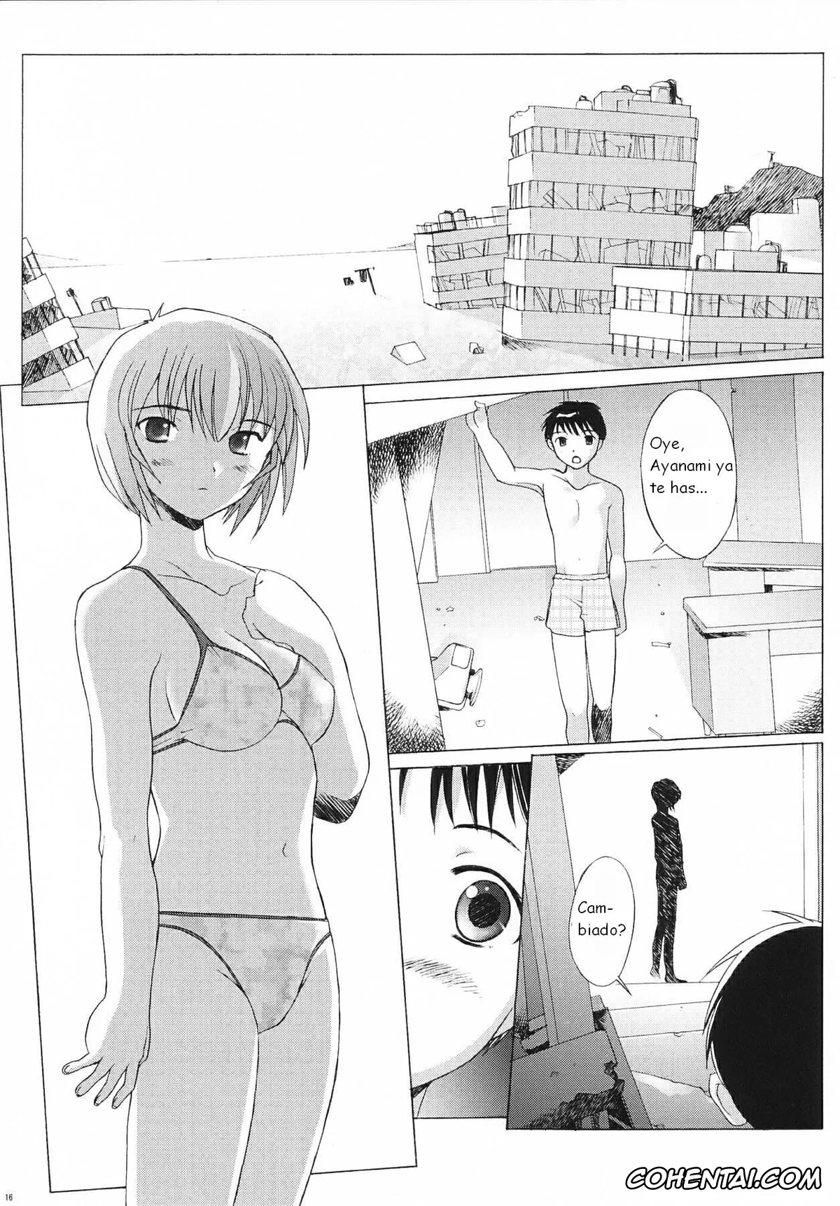 Neon Genesis Evangelion xxx, Rei Ayanami xxx, Shinji Ikari xxx, EDEN -Rei3- (Neon Genesis Evangelion), pagina 16
