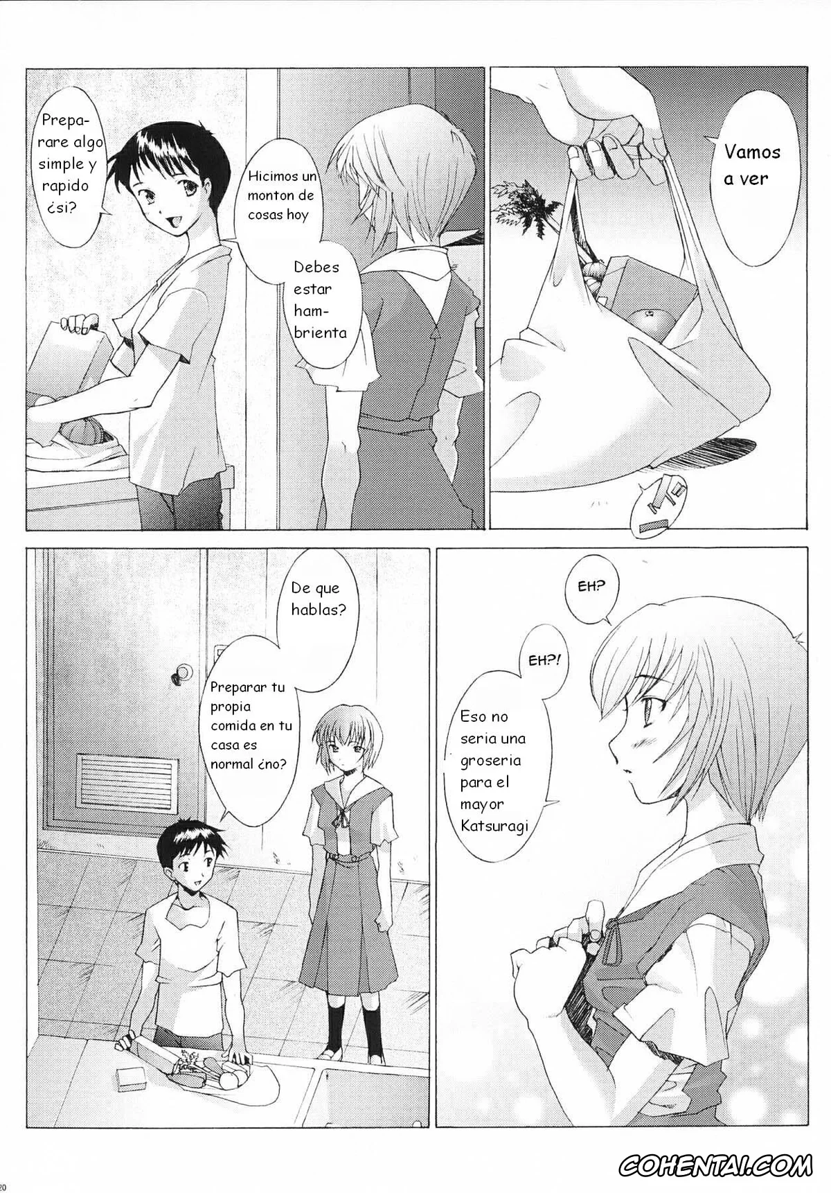 Neon Genesis Evangelion xxx, Rei Ayanami xxx, Shinji Ikari xxx, EDEN -Rei3- (Neon Genesis Evangelion), pagina 19