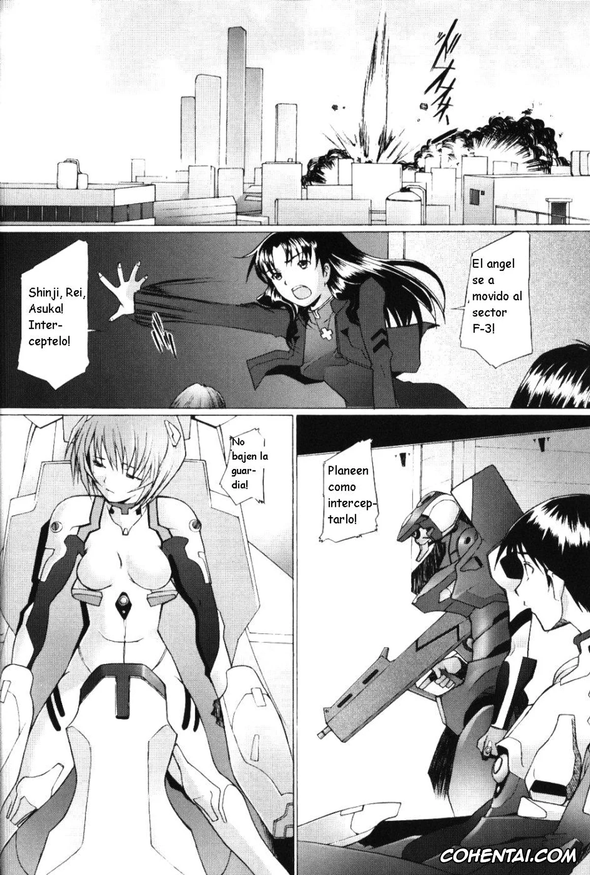 Neon Genesis Evangelion hentai, Asuka Langley Soryu hentai, Rei Ayanami hentai, Shinji Ikari hentai, EDEN -Rei5- (Neon Genesis Evangelion), pagina 12