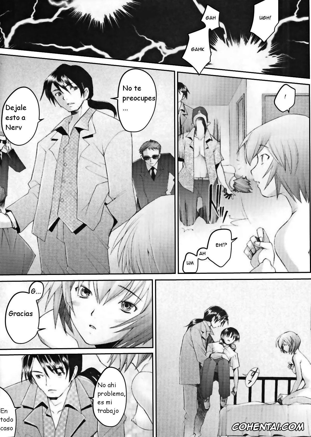 Neon Genesis Evangelion hentai, Asuka Langley Soryu hentai, Rei Ayanami hentai, Ryoji Kaji hentai, Shinji Ikari hentai, EDEN -Rei6- (Neon Genesis Evangelion), pagina 6
