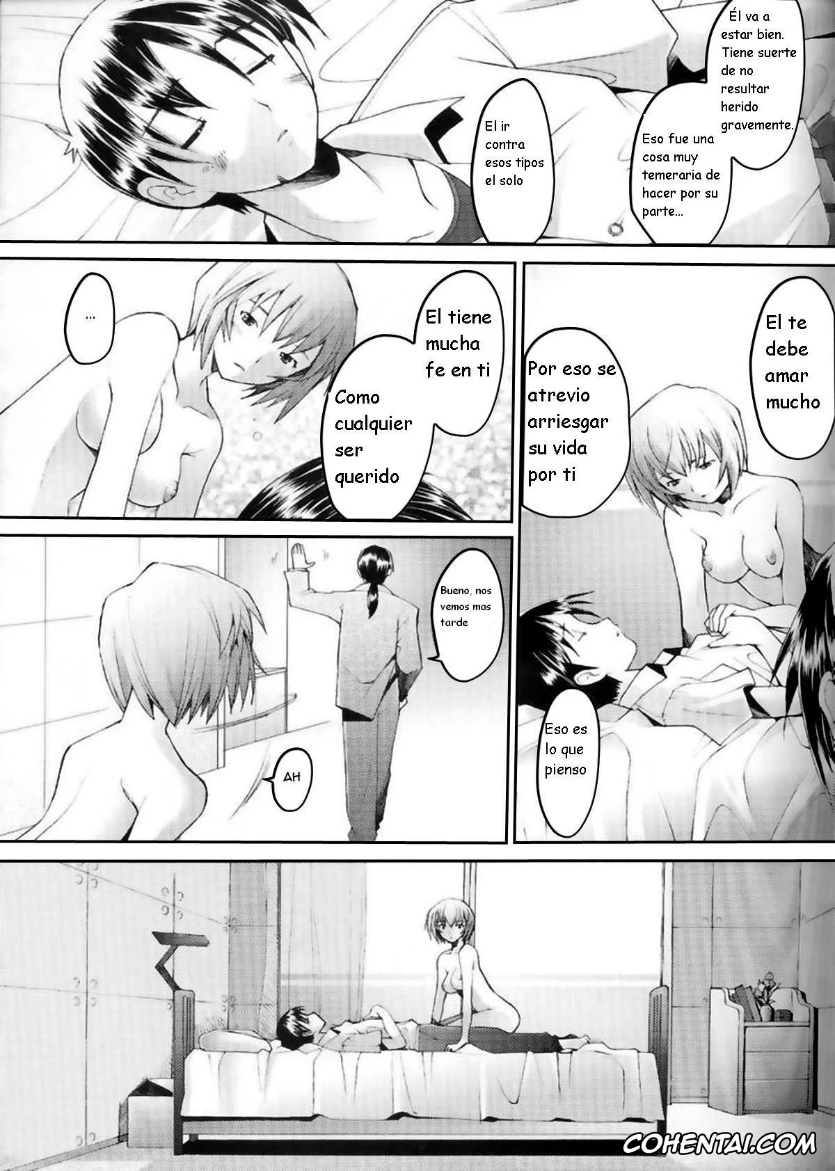 Neon Genesis Evangelion xxx, Asuka Langley Soryu xxx, Rei Ayanami xxx, Ryoji Kaji xxx, Shinji Ikari xxx, EDEN -Rei6- (Neon Genesis Evangelion), pagina 7