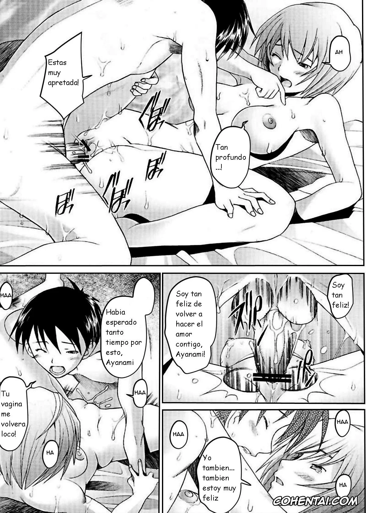 Neon Genesis Evangelion porno, Asuka Langley Soryu porno, Rei Ayanami porno, Ryoji Kaji porno, Shinji Ikari porno, EDEN -Rei6- (Neon Genesis Evangelion), pagina 14
