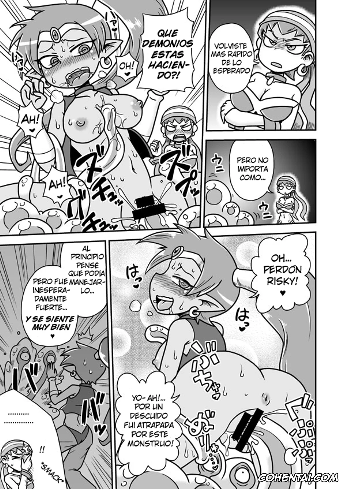 Shantae porno, Risky Boots porno, Shantae porno, Risky Tentacles!! (Shantae), pagina 2