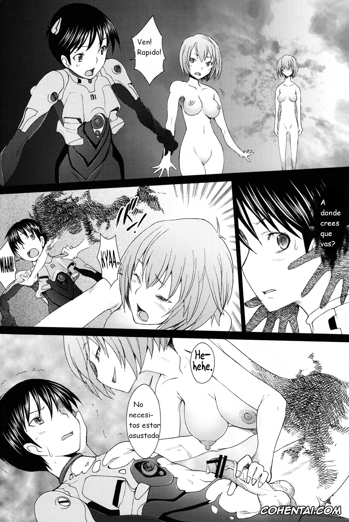 Neon Genesis Evangelion porno, Rei Ayanami porno, Shinji Ikari porno, EDEN -Rei11- (Neon Genesis Evangelion), pagina 5