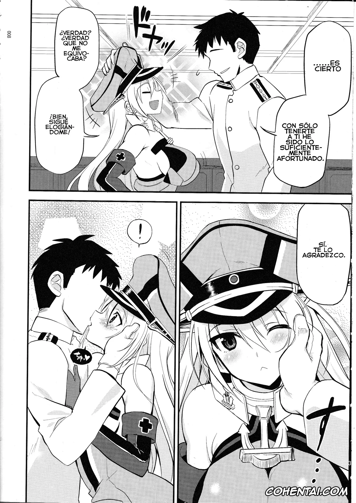 Kantai Collection -KanColle- xxx, Bismarck xxx, Makezugirai Fraulein (Kantai Collection), pagina 7
