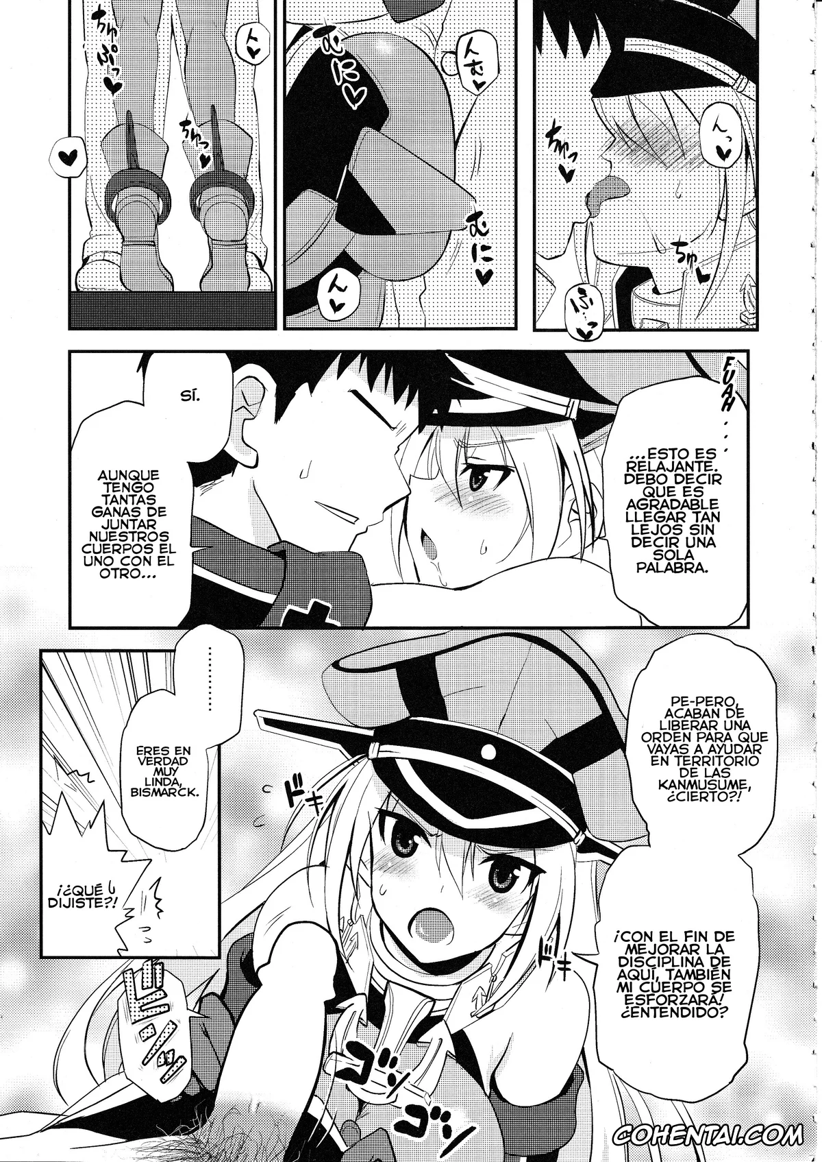 Kantai Collection -KanColle- porno, Bismarck porno, Makezugirai Fraulein (Kantai Collection), pagina 8