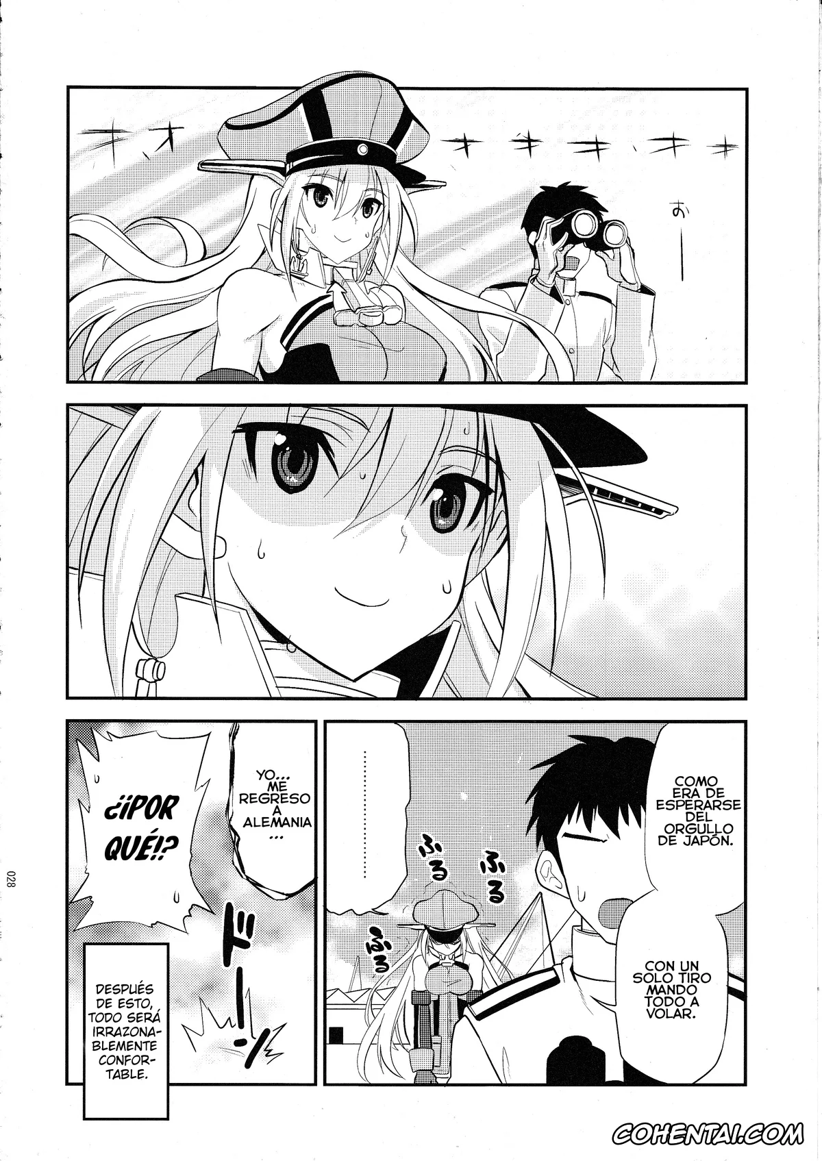 Kantai Collection -KanColle- hentai, Bismarck hentai, Makezugirai Fraulein (Kantai Collection), pagina 27