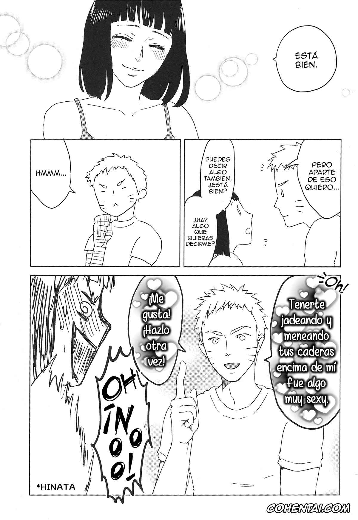 NARUTO xxx, Hinata Hyuga xxx, Naruto Uzumaki xxx, Uzumaki Hinata no Monologue Tokidoki, Anata (Naruto), pagina 52