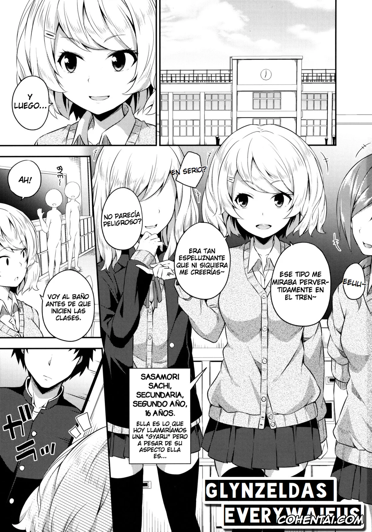 Original porno, Bukiyou na Sasamori-san, pagina 2