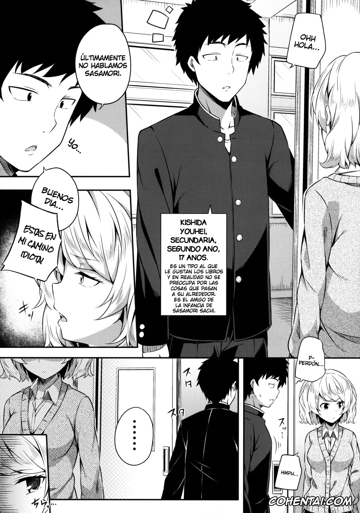 Original hentai, Bukiyou na Sasamori-san, pagina 3