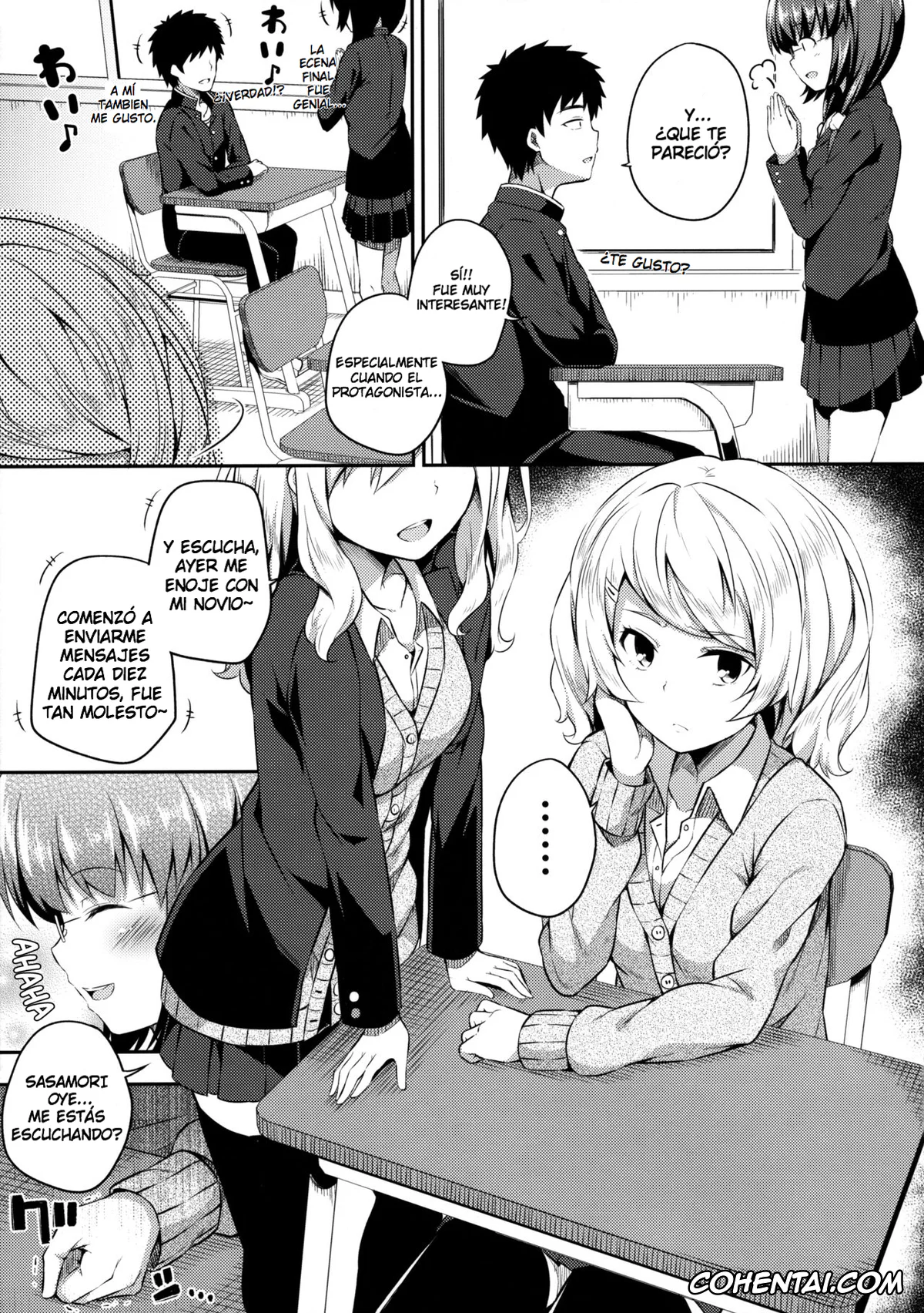 Original hentai, Bukiyou na Sasamori-san, pagina 6