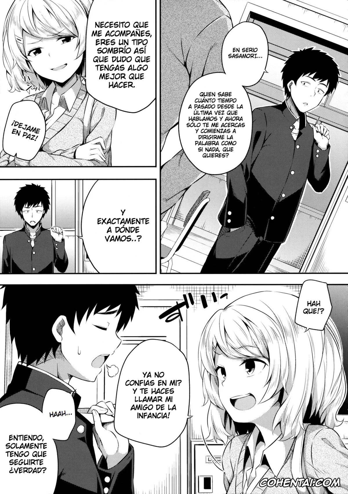 Original porno, Bukiyou na Sasamori-san, pagina 8