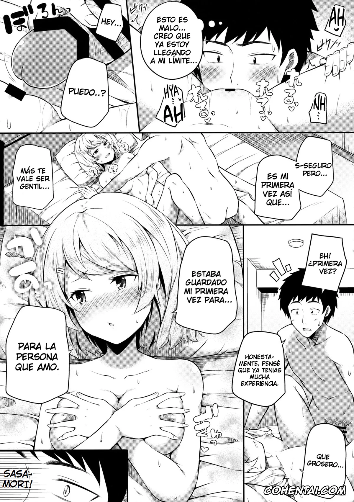 Original hentai, Bukiyou na Sasamori-san, pagina 18