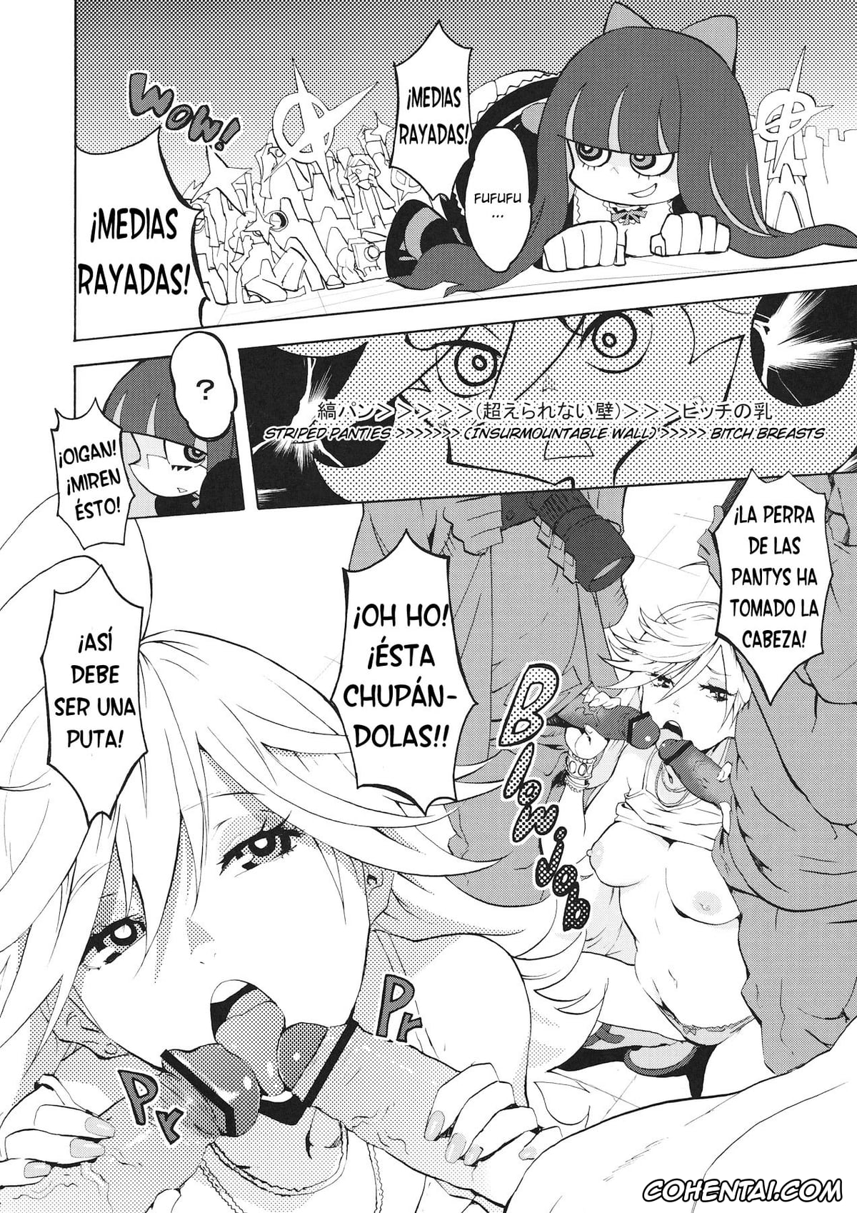 Panty & Stocking with Garterbelt porno, Kneesocks Demon porno, Panty Anarchy porno, Scanty Demon porno, Stocking Anarchy porno, CRAZY 4 YOU! (Panty & Stocking with Garterbelt), pagina 5