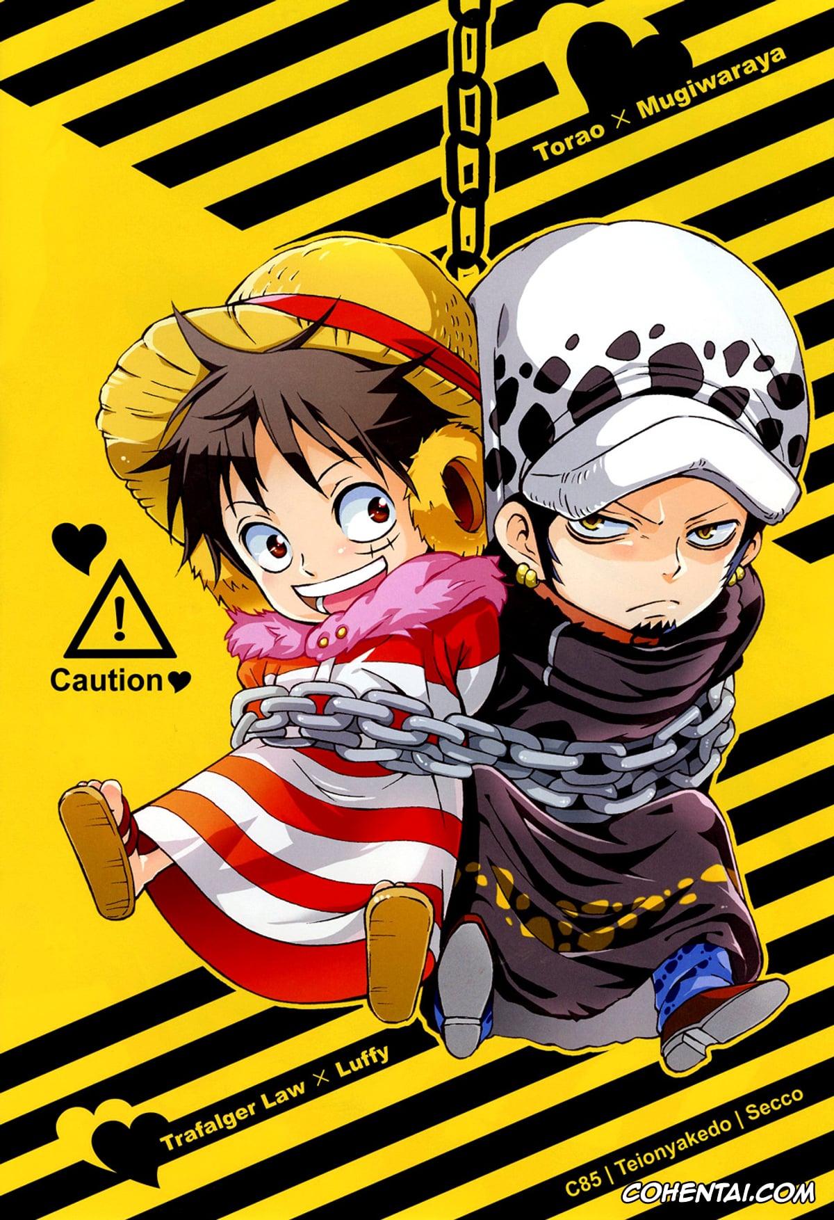 One Piece xxx, Monkey D. Luffy xxx, Trafalgar Law xxx, Strings (One Piece), pagina 4