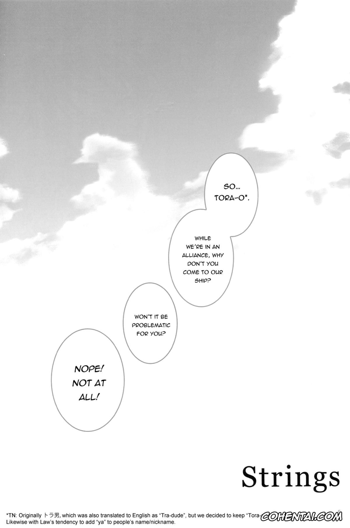 One Piece hentai, Monkey D. Luffy hentai, Trafalgar Law hentai, Strings (One Piece), pagina 6