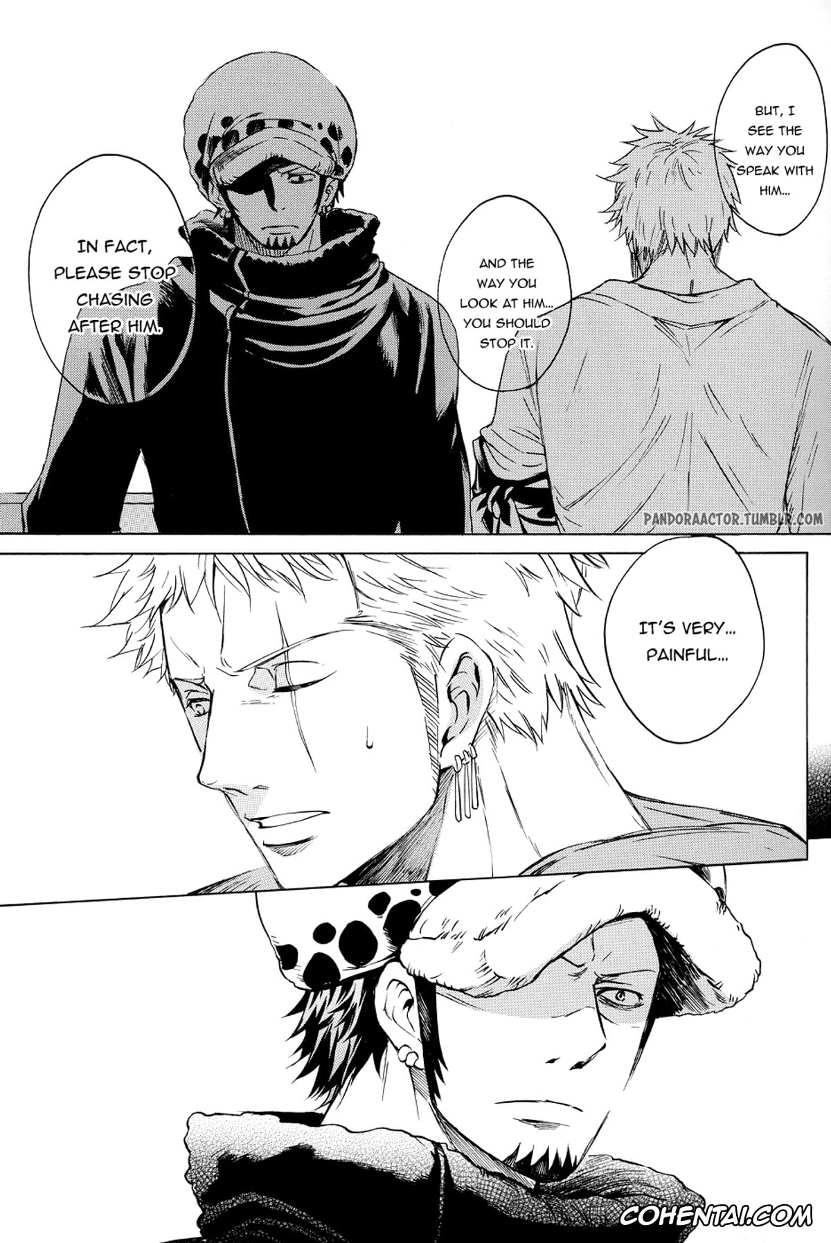 One Piece hentai, Monkey D. Luffy hentai, Trafalgar Law hentai, Strings (One Piece), pagina 12