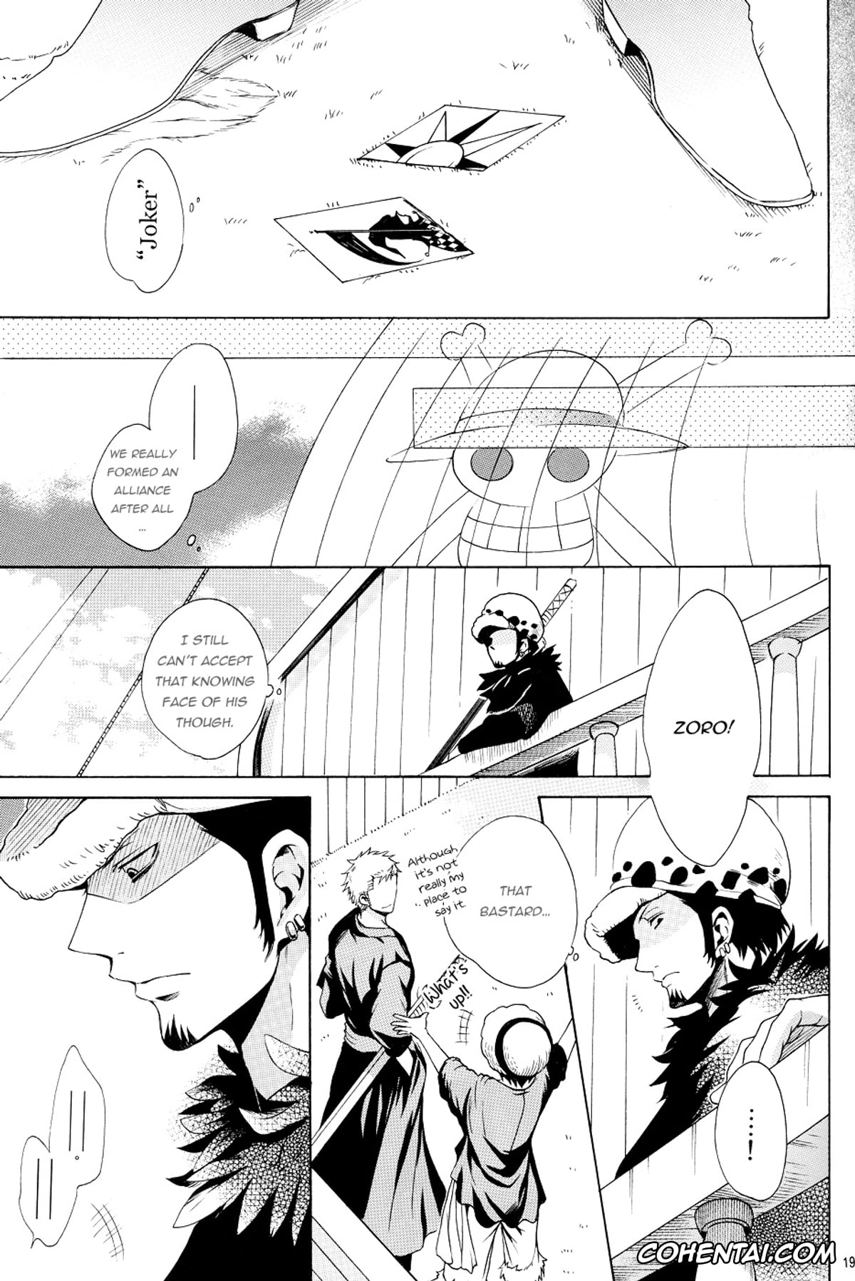 One Piece porno, Monkey D. Luffy porno, Trafalgar Law porno, Strings (One Piece), pagina 20