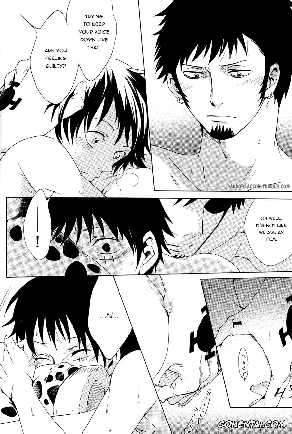 One Piece hentai, Monkey D. Luffy hentai, Trafalgar Law hentai, Strings (One Piece), pagina 27