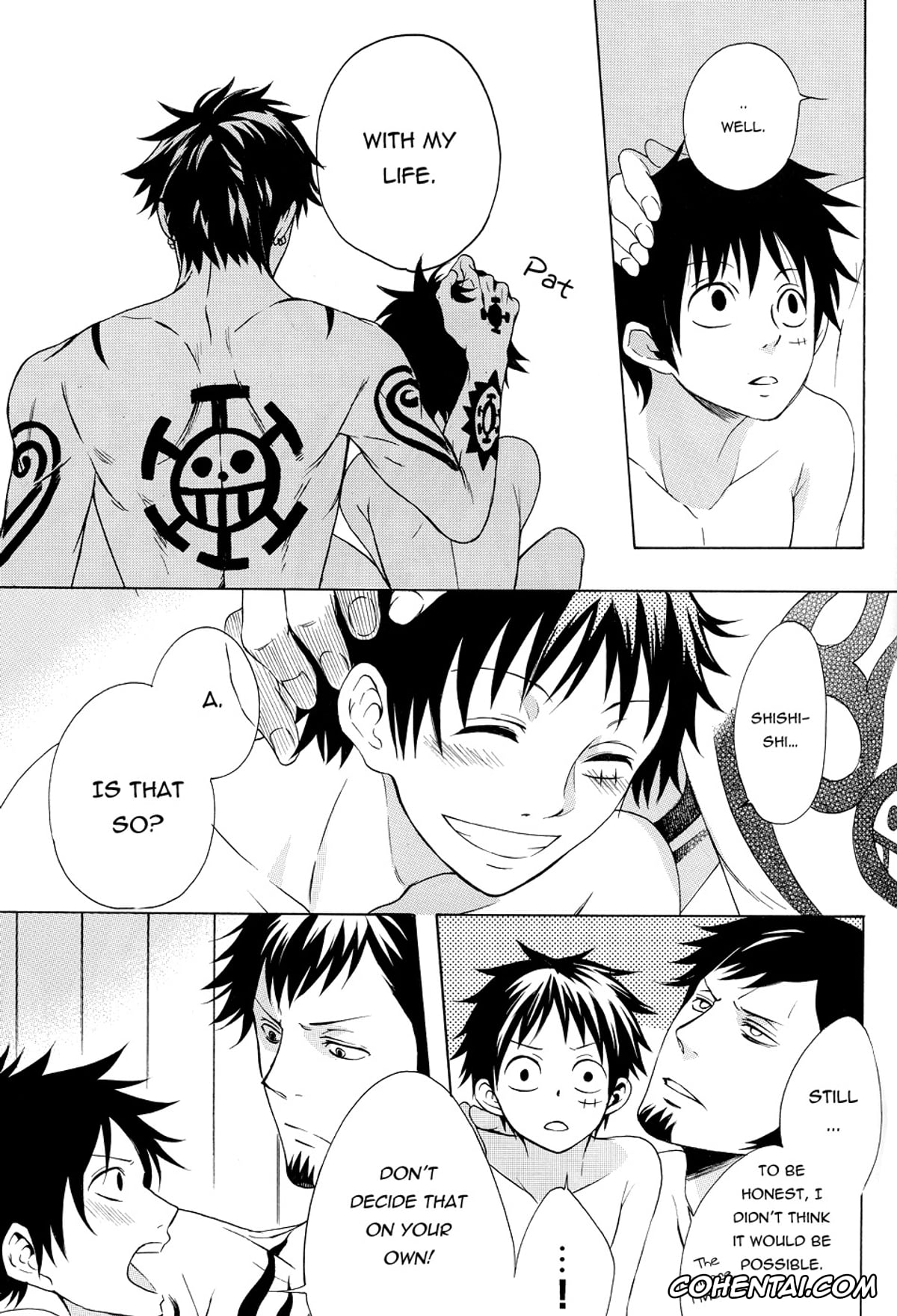 One Piece hentai, Monkey D. Luffy hentai, Trafalgar Law hentai, Strings (One Piece), pagina 36