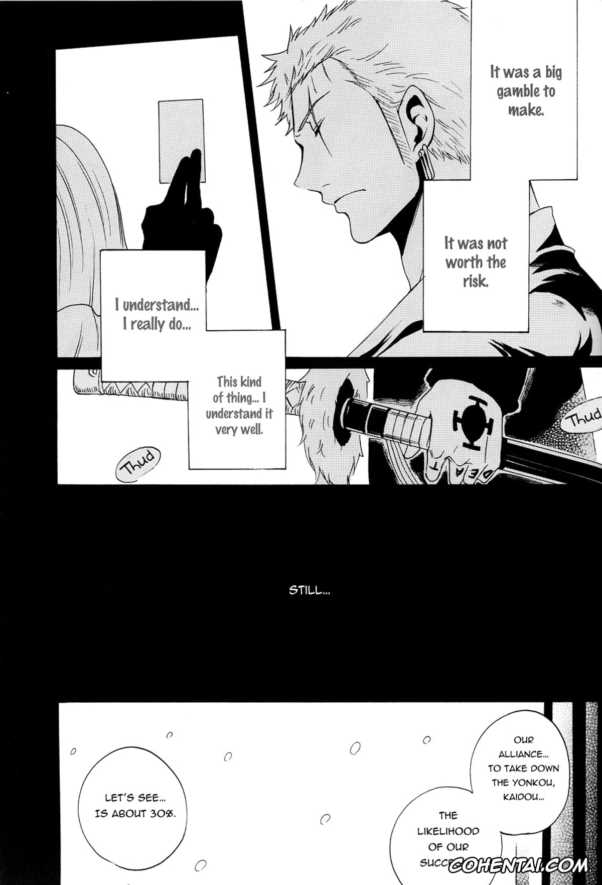 One Piece xxx, Monkey D. Luffy xxx, Trafalgar Law xxx, Strings (One Piece), pagina 40
