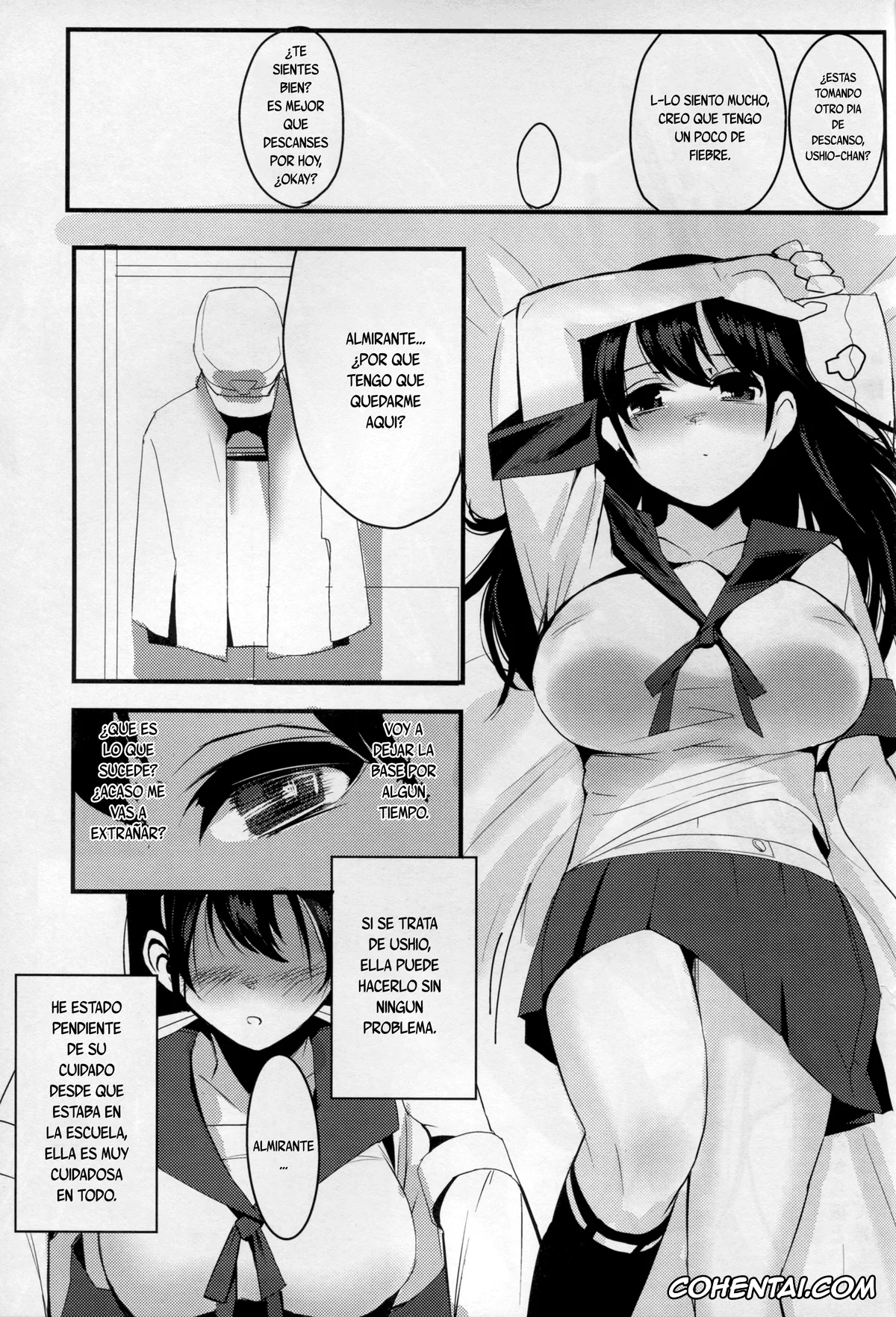 Kantai Collection -KanColle- hentai, Ushio hentai, Ushio (Kantai Collection -KanColle-), pagina 3